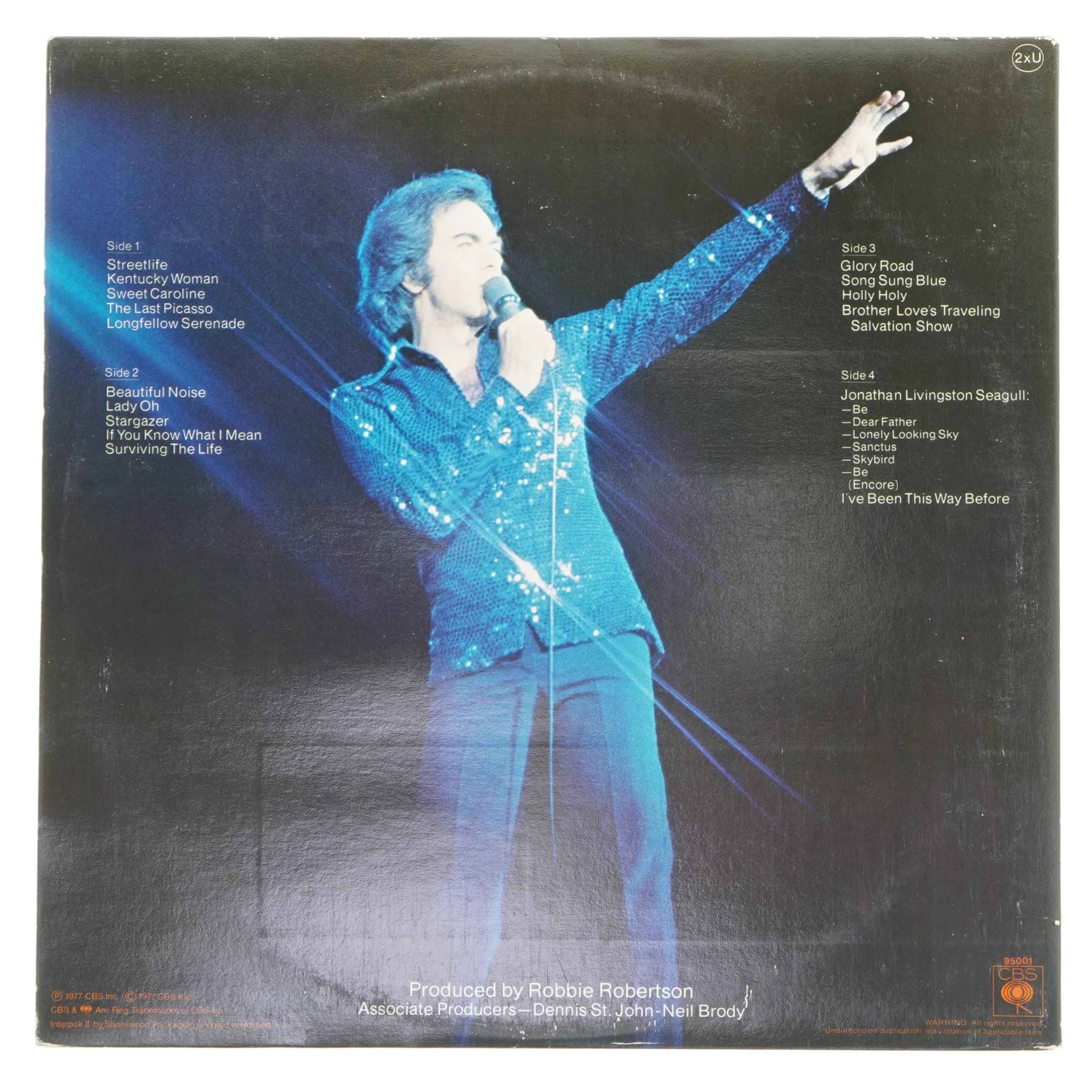 Neil Diamond album - Love at the Greek fra Neil Diamond