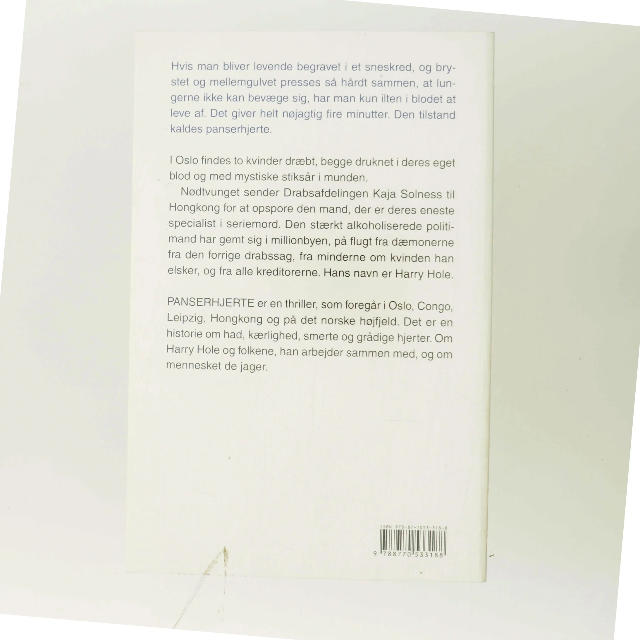 Panserhjerte af Jo Nesbø (Bog)