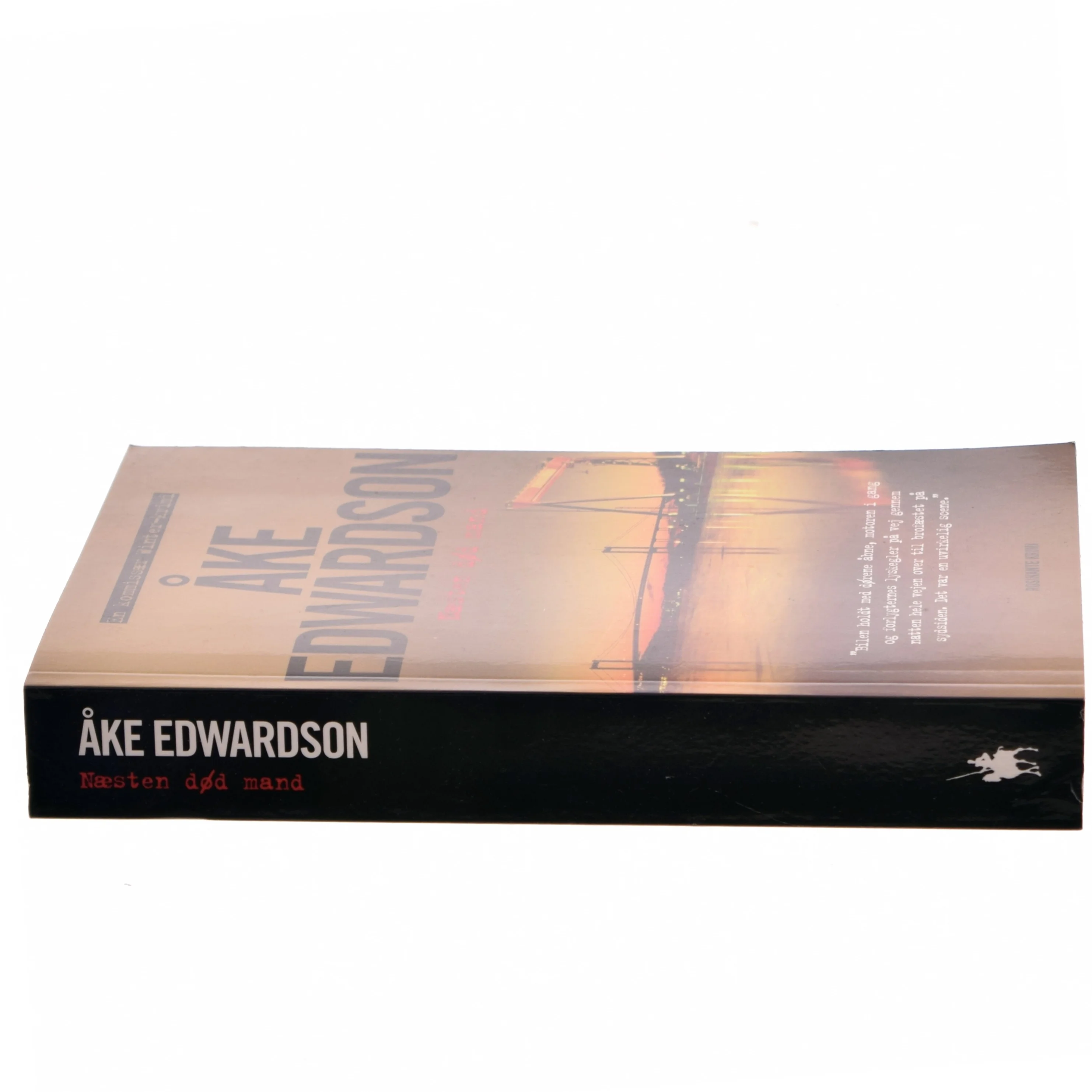 Næsten død mand af Åke Edwardson (Bog)