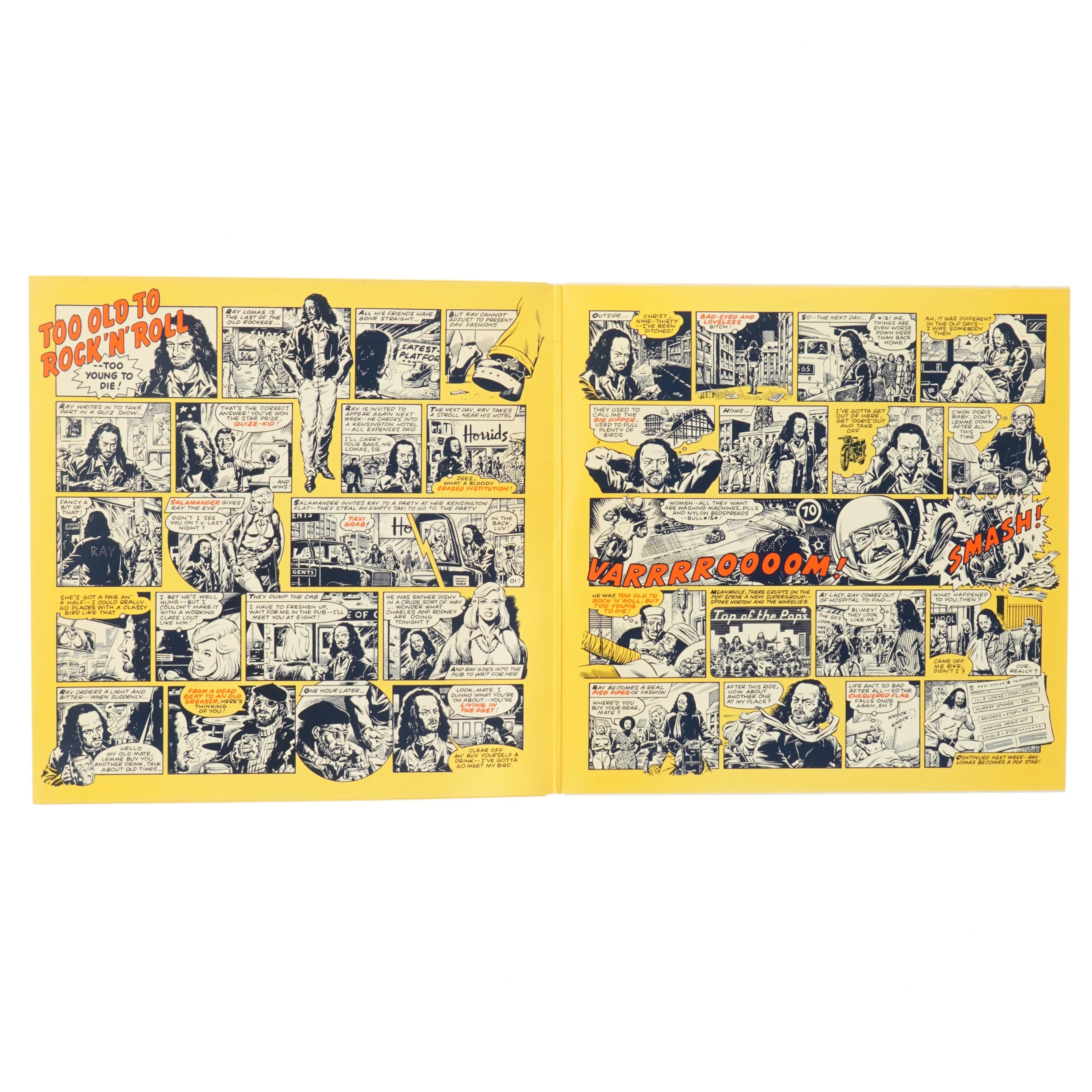 Jethro Tull - Too Old to Rock 'N' Roll: Too Young to Die! vinyl album fra Jethro Tull