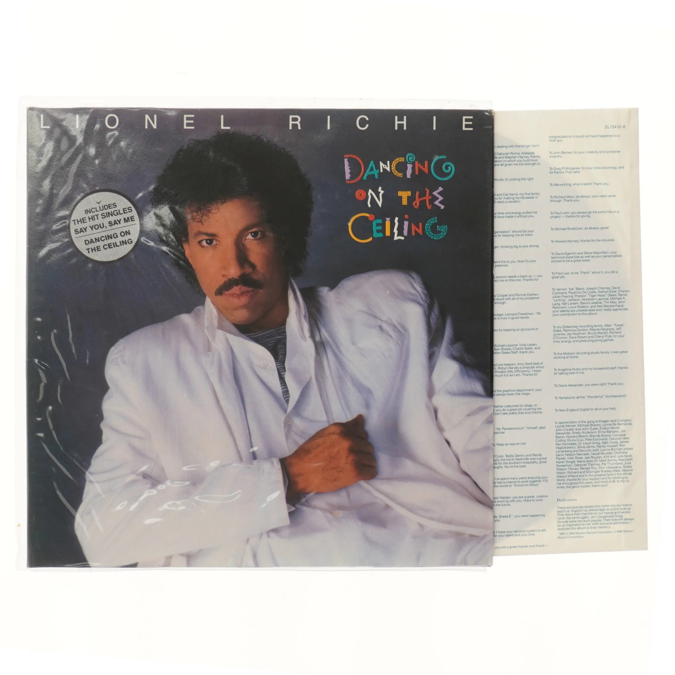 Lionel Richie - Dancing on the Ceiling LP