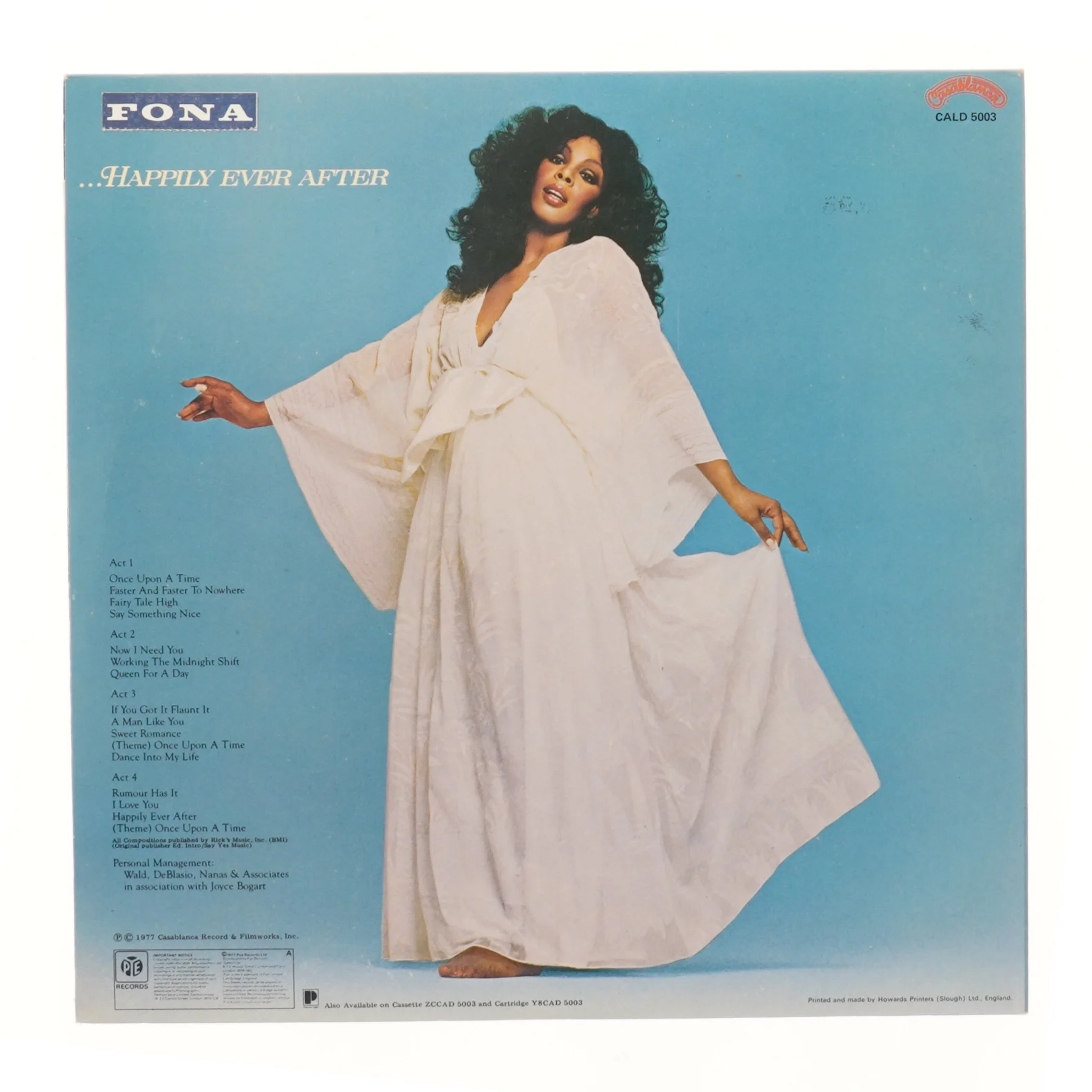 Donna Summer - Once Upon A Time LP
