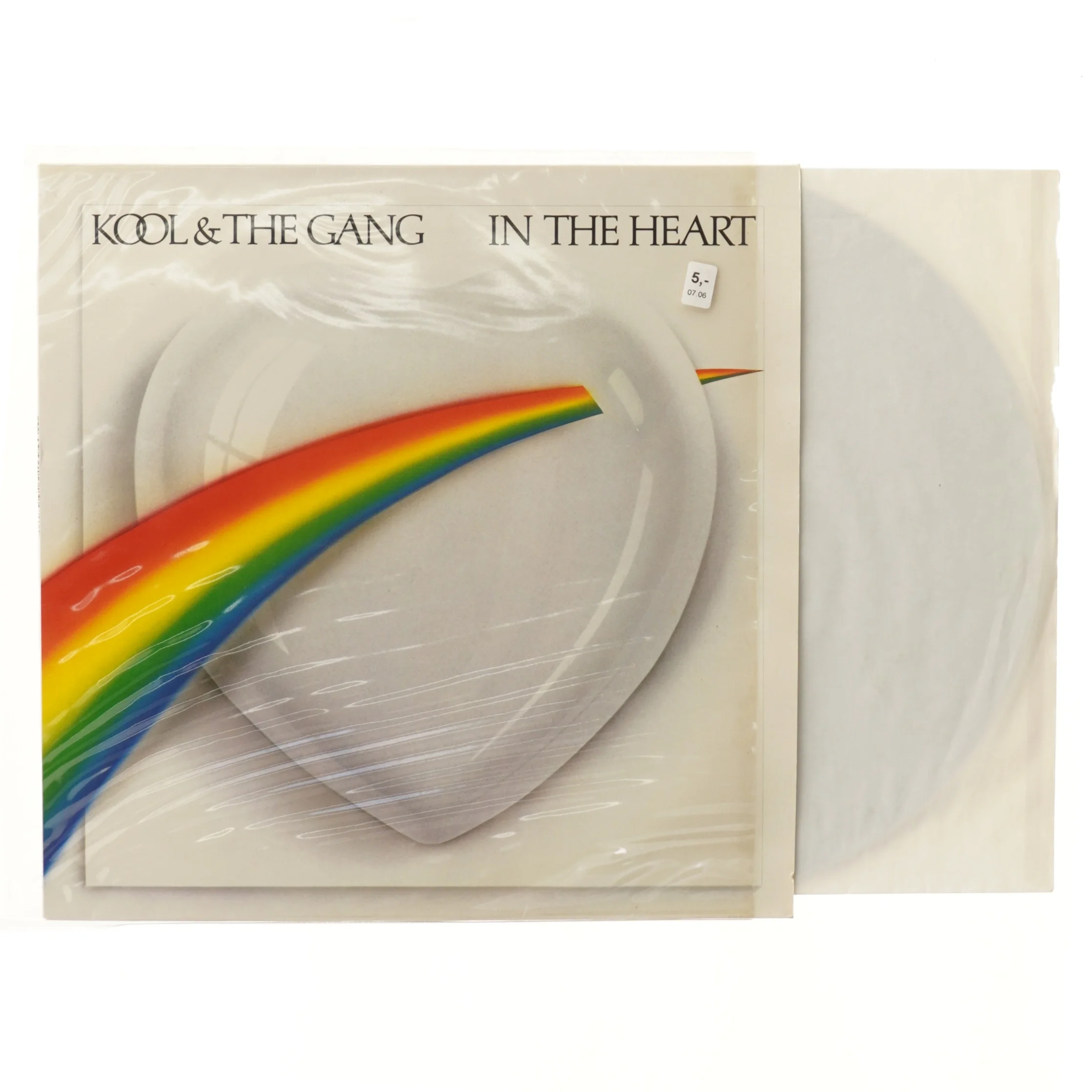 Kool & The Gang - In The Heart LP vinyl fra De-Lite Records