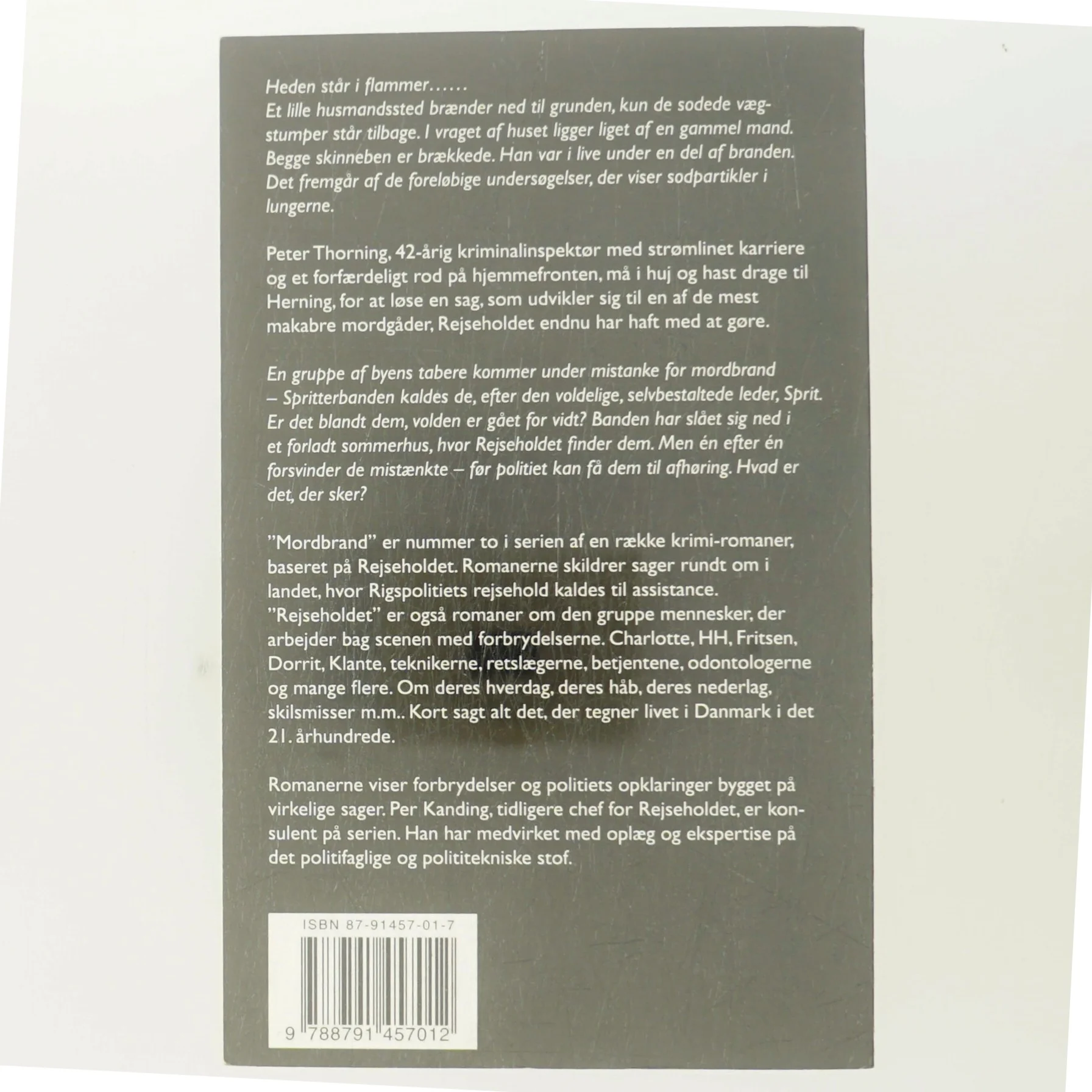 Mordbrand af Anne Mikkelsen (Bog)