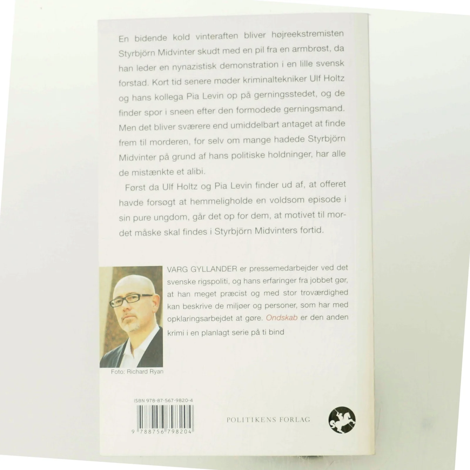 Ondskab af Varg Gyllander (Bog)