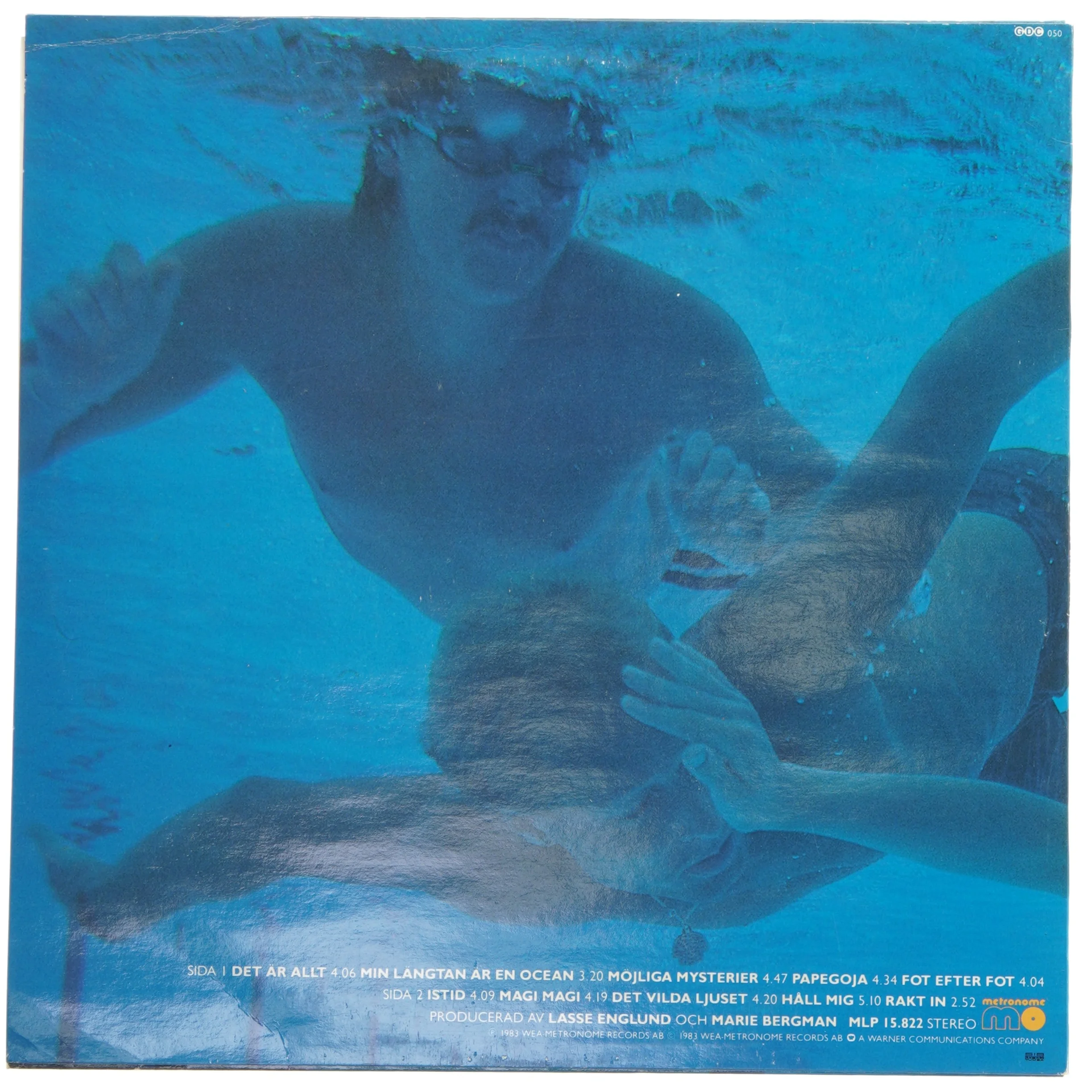 Marie Bergman med Magic Body Band LP