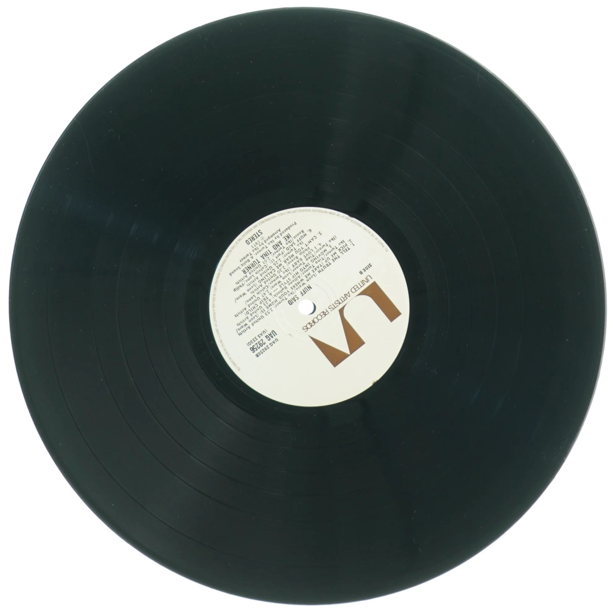 Ike & Tina Turner Vinylplade (str. 31 x 31 cm)