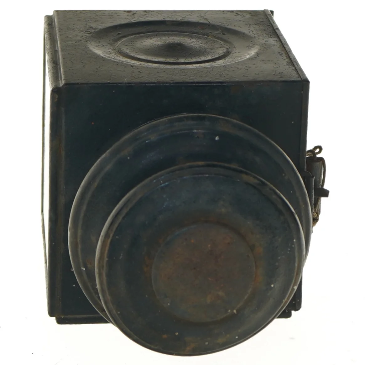 Antik vognlygte til hestekøretøj (str. 29 cm)