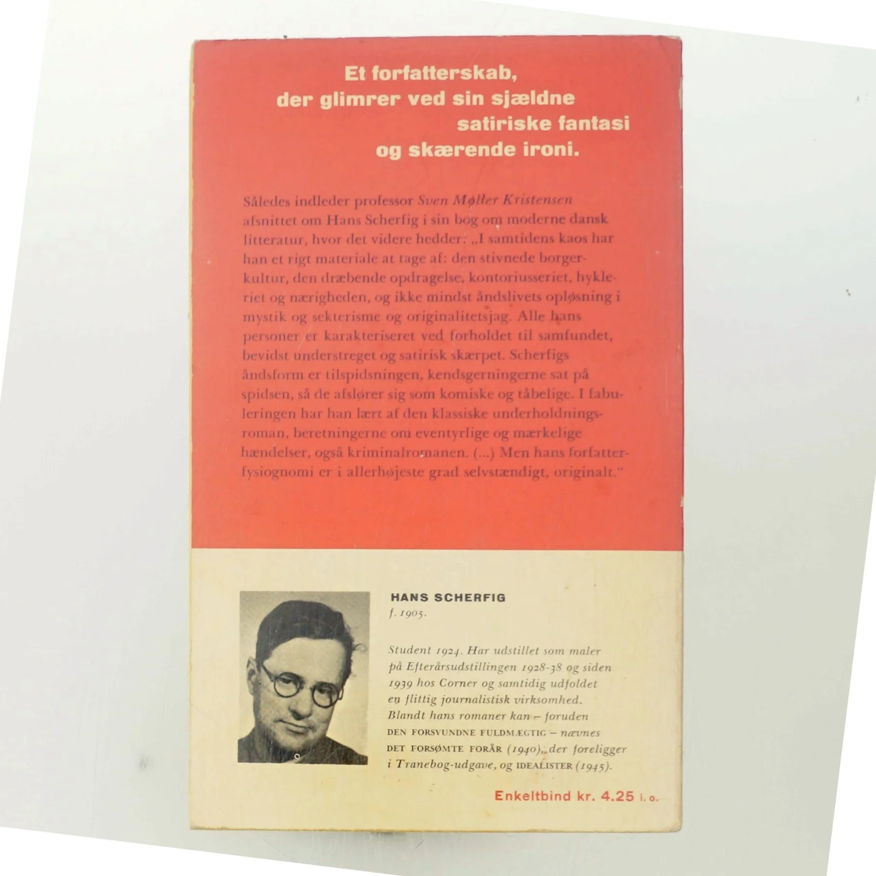 Den forsvundne fuldmægtig af Hans Scherfig (Bog)