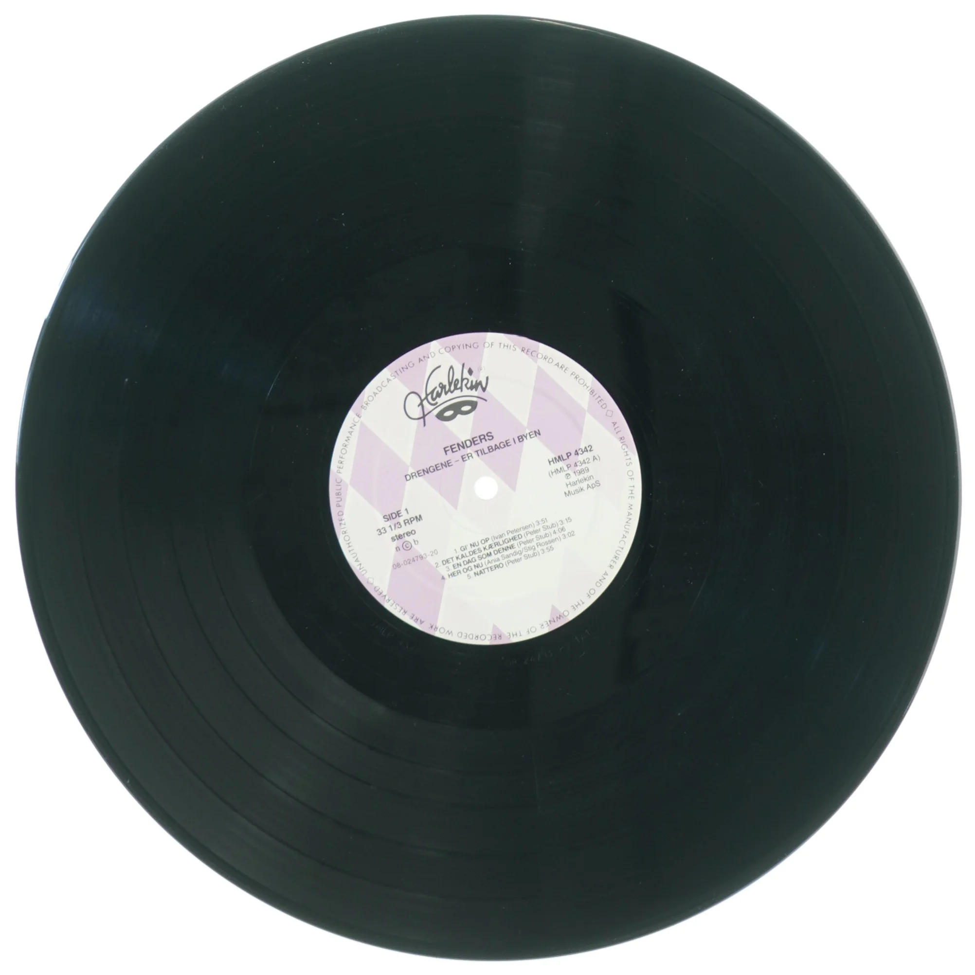 Fenders Drengene er tilbage i byen med Fenders (LP) (str. 31 x 31 cm)