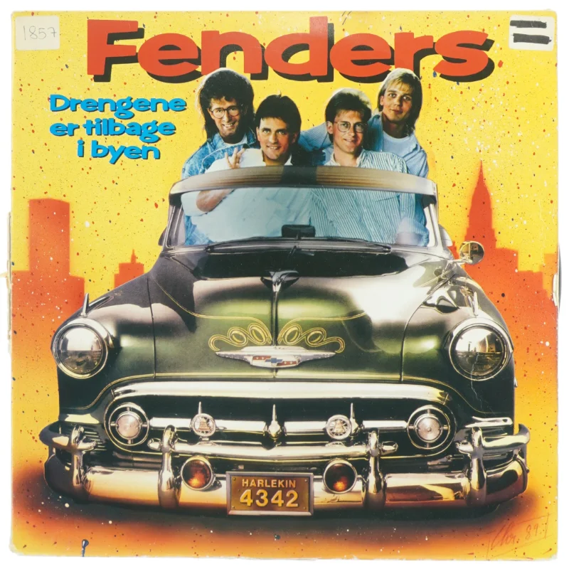 Fenders Drengene er tilbage i byen med Fenders (LP) (str. 31 x 31 cm)