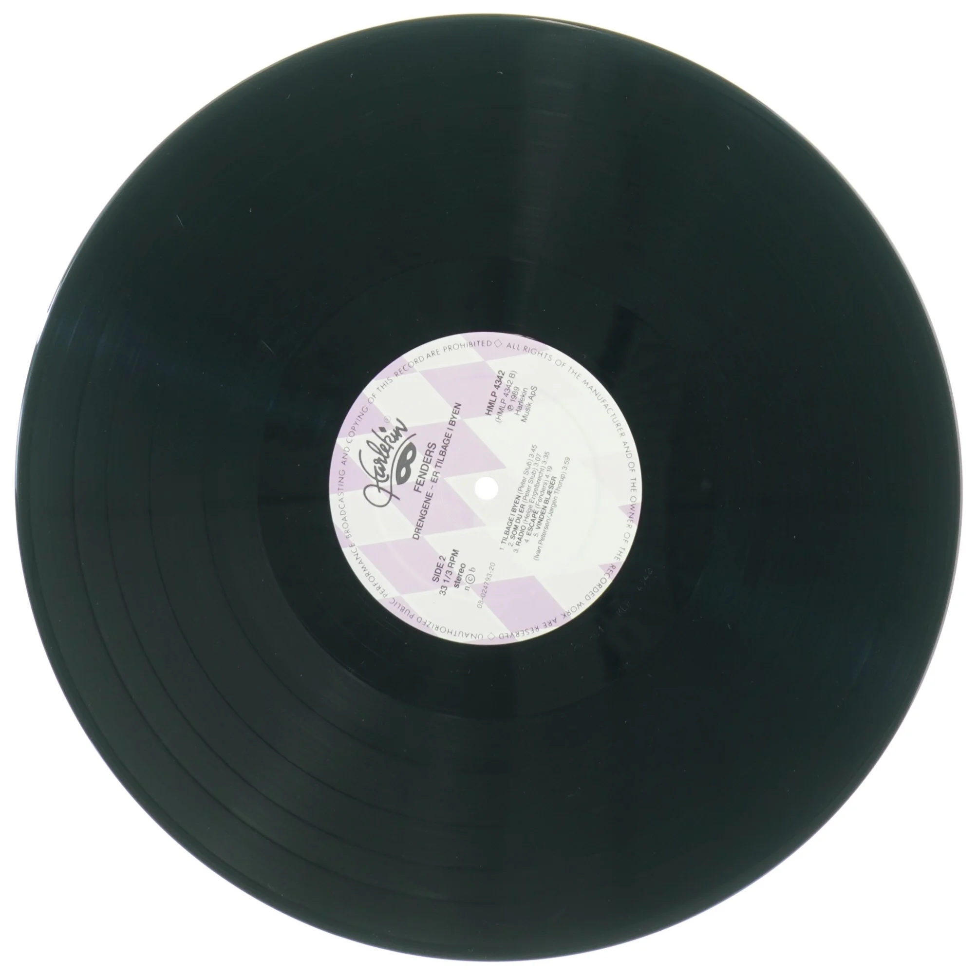 Fenders Drengene er tilbage i byen med Fenders (LP) (str. 31 x 31 cm)