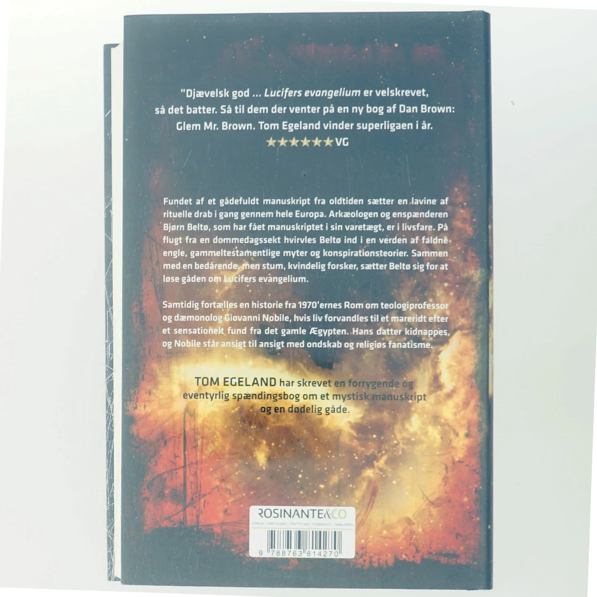 Lucifers evangelium af Tom Egeland (Bog)