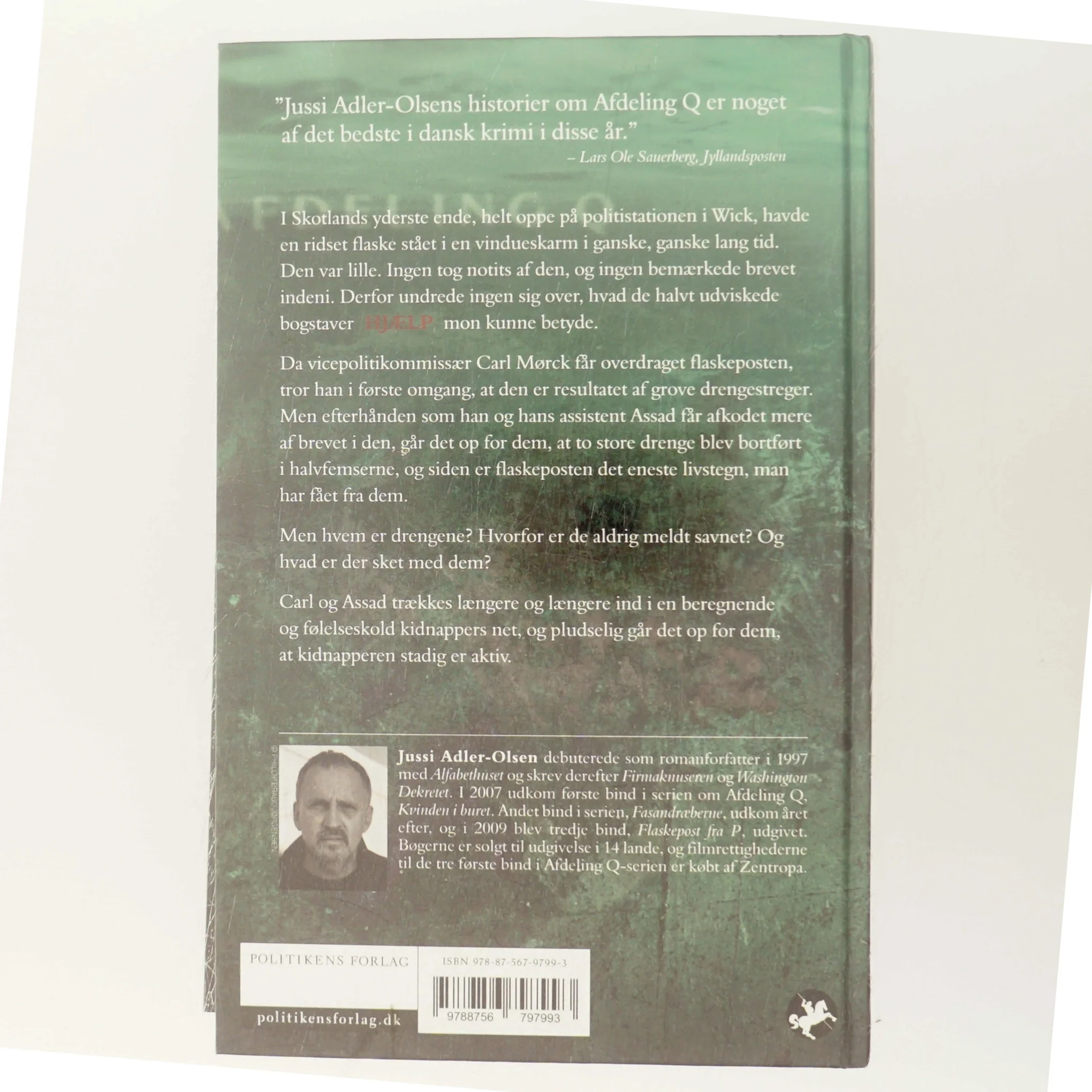 Flaskepost fra P af Jussi Adler-Olsen (Bog)