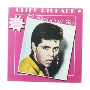 Cliff Richard, 20 rock and roll hits fra Emi (str. 30 cm)