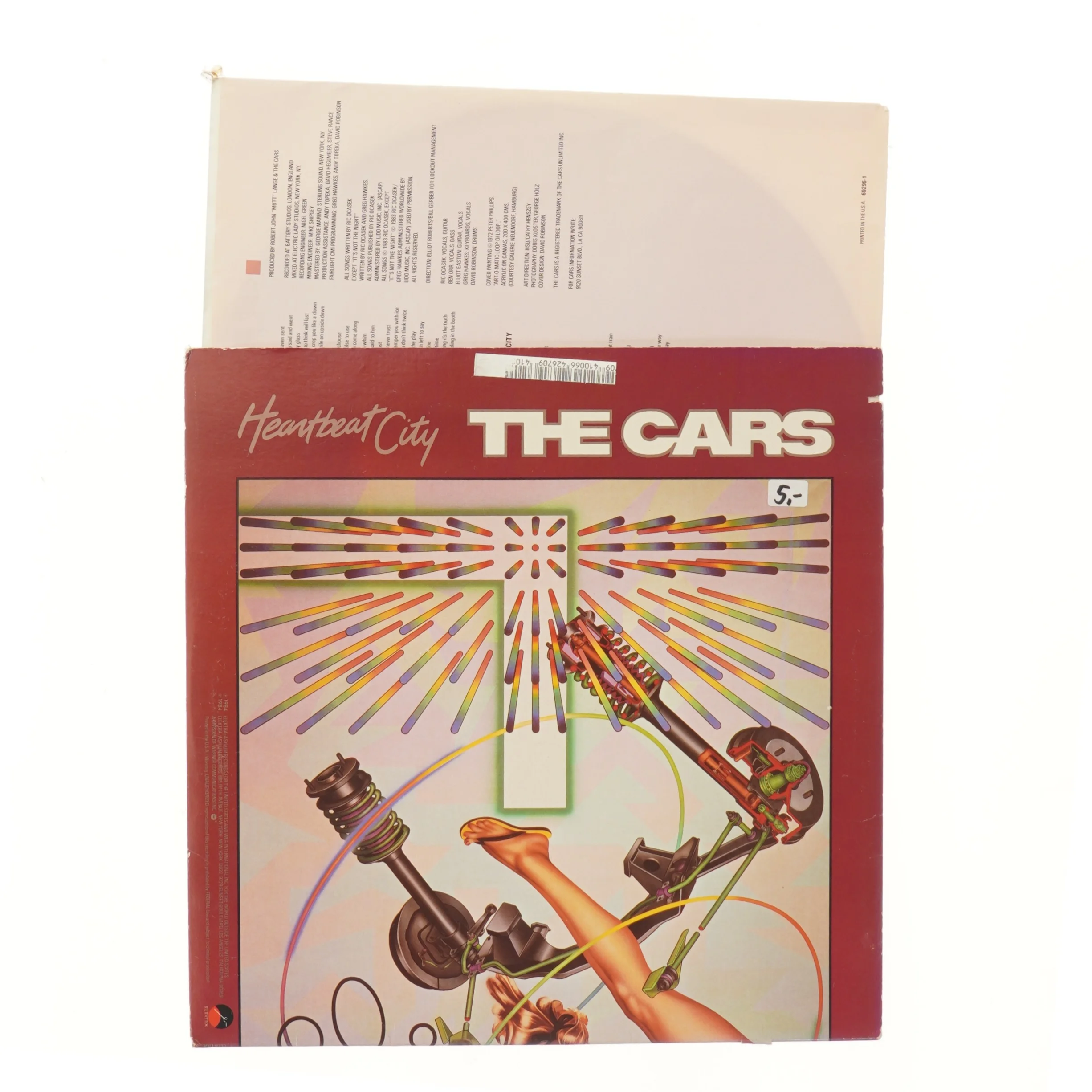 The Cars - Heartbeat City LP