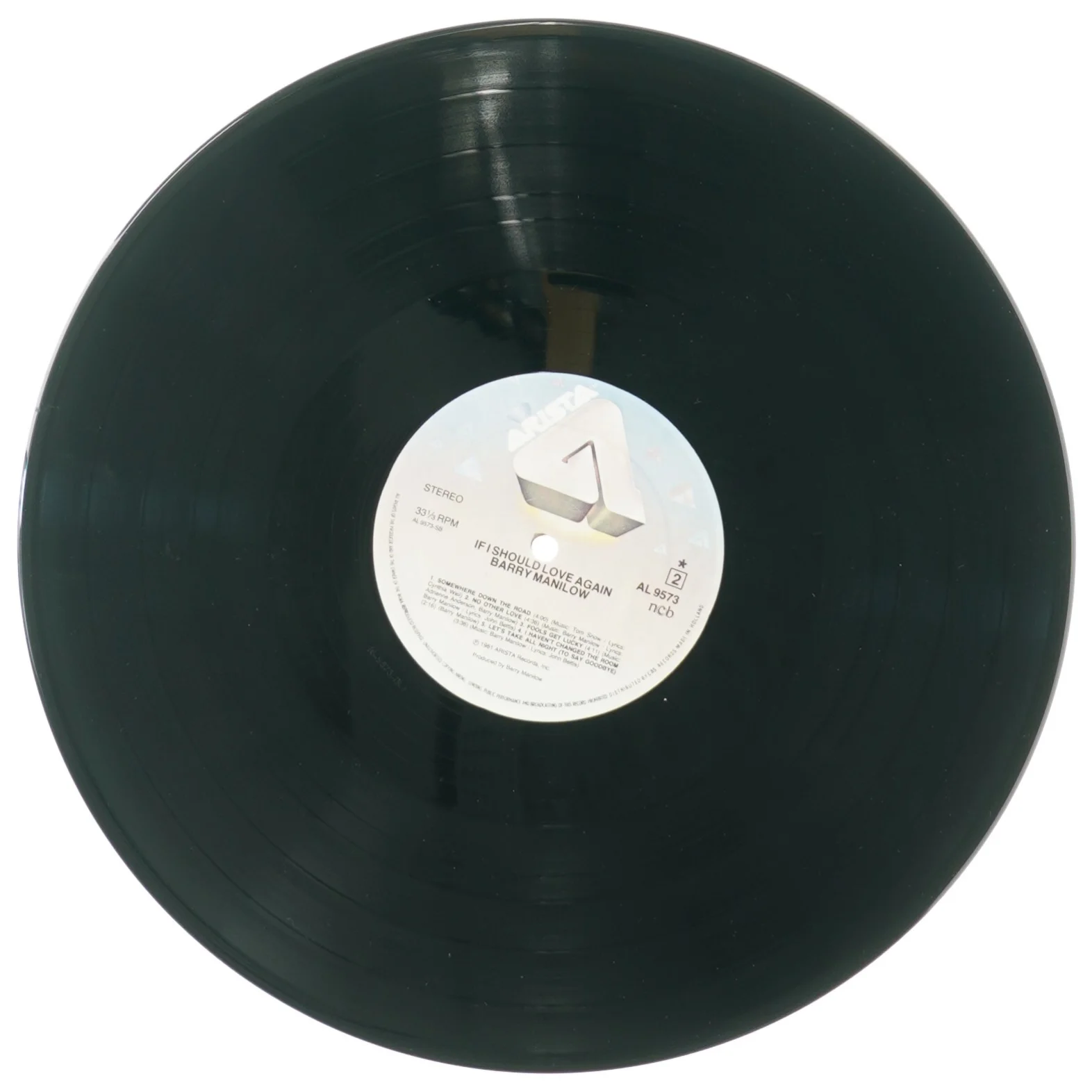 Barry Manilow, if I should love again fra End Cv (str. 30 cm)