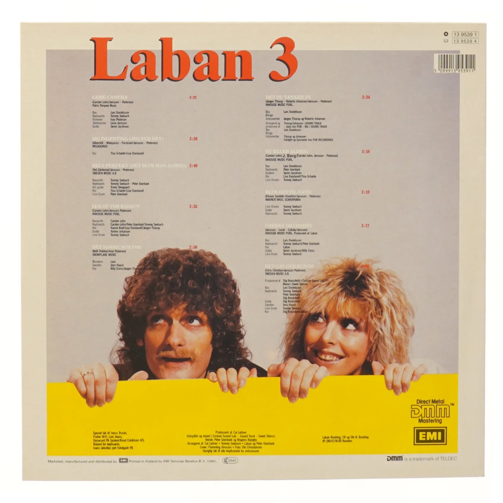 Laban 3 vinyl album fra EMI