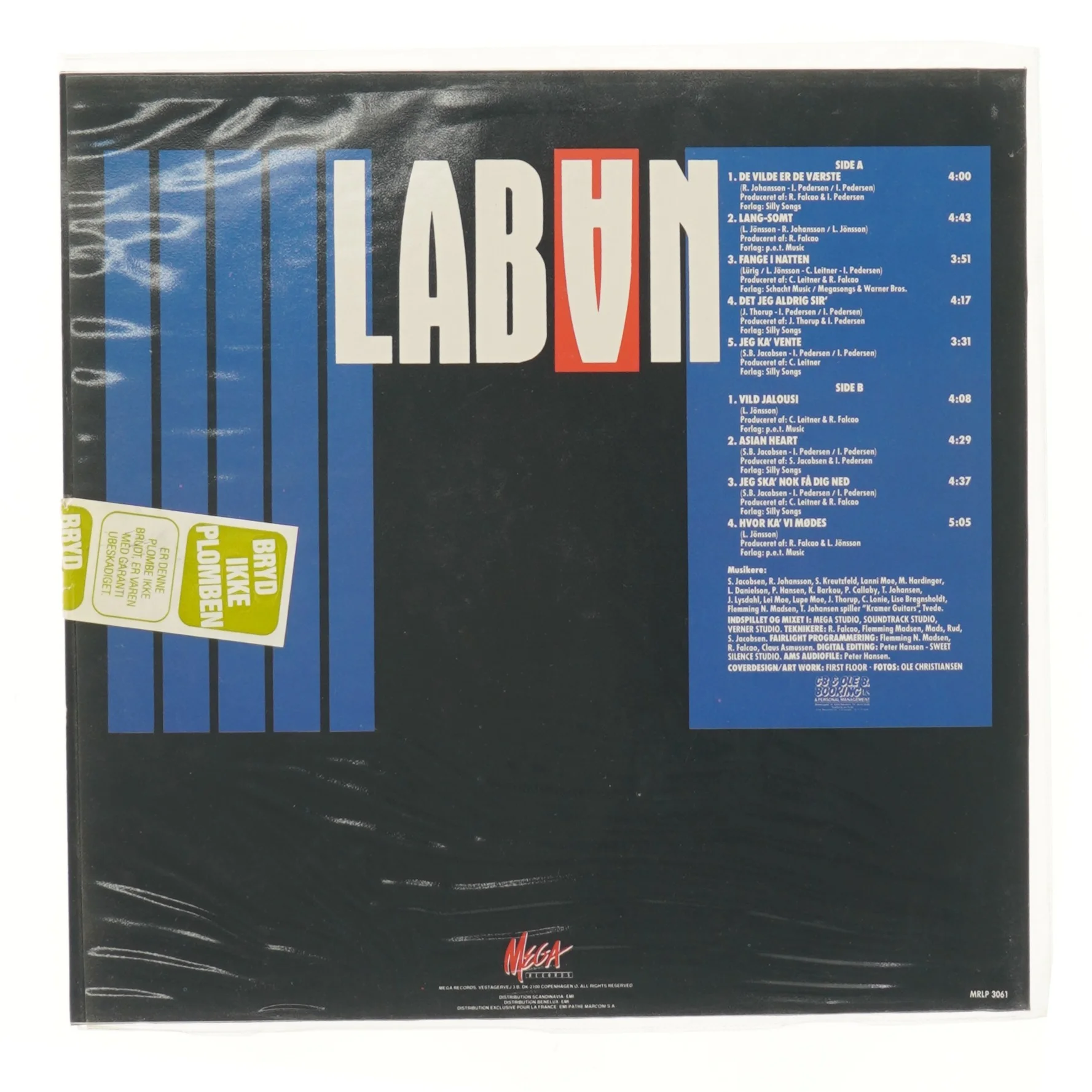 Laban album fra Mega Records