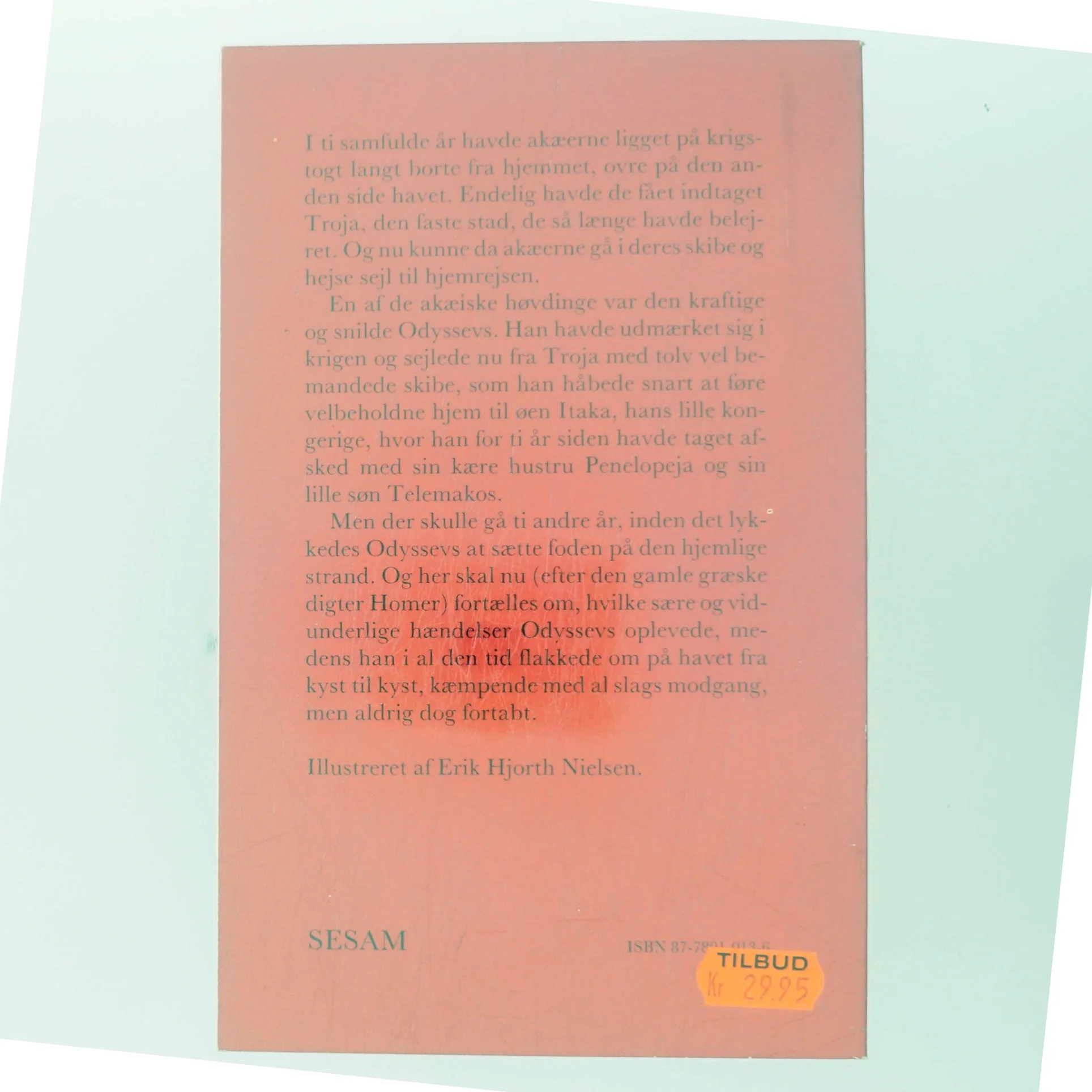 Odyssevs Rejser og Eventyr af Morten Pontoppidan (Bog)