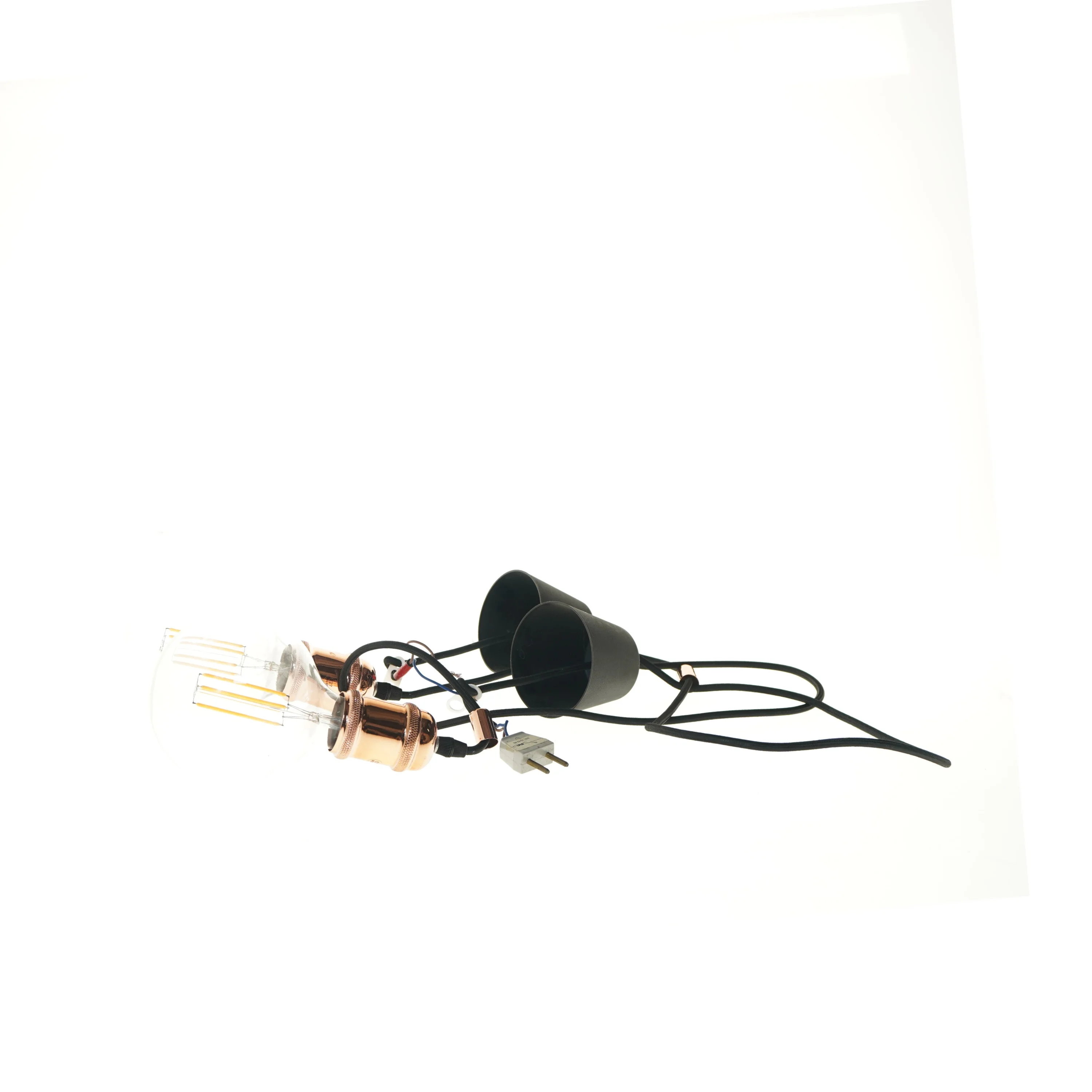 Dobbelt pendel lampe montering fra Nordlux (str. Ø 12 cm)