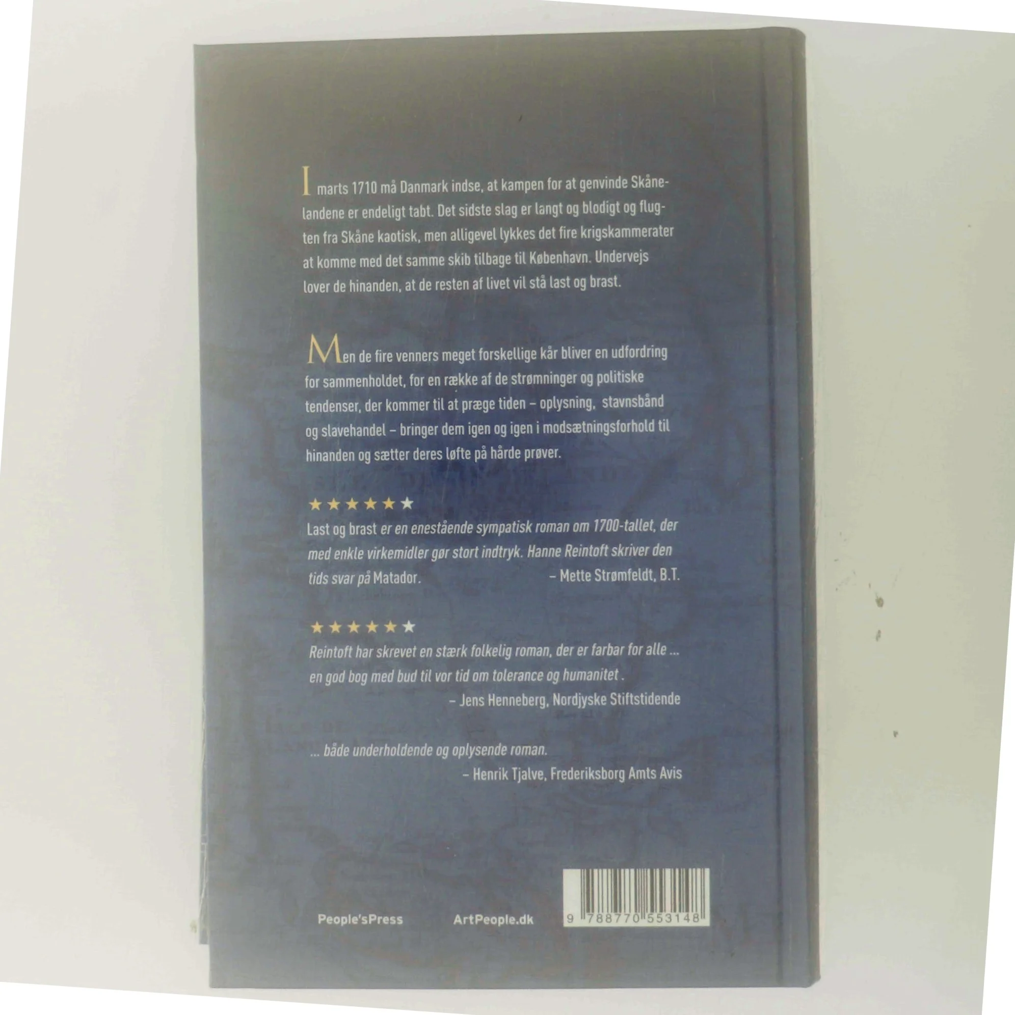 Last og brast : roman af Hanne Reintoft (Bog)