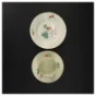 Porcelæn tekop med underkop og desserttallerken fra Bing Og Grøndal (str. Diameter 15 og en halv cm kop 6 xn 7 cm)