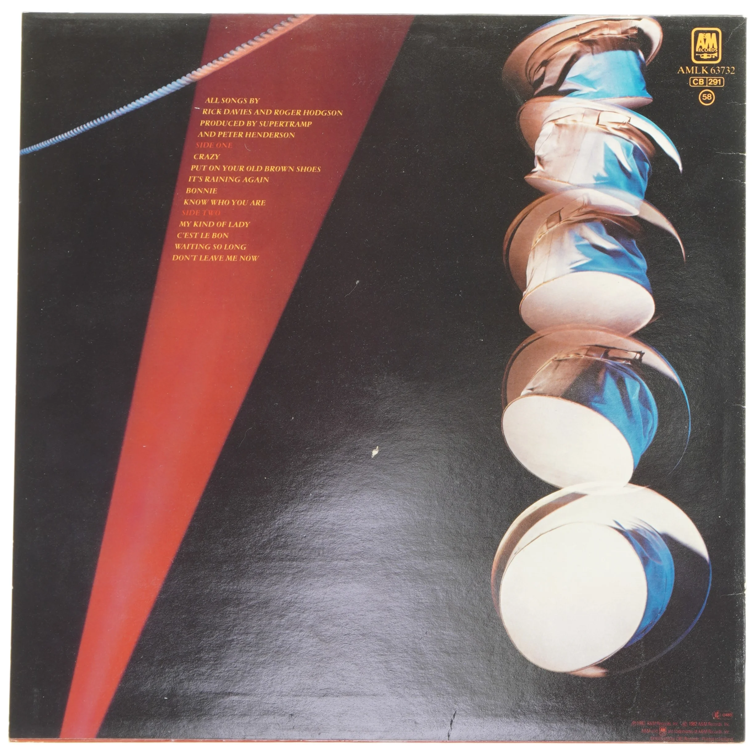 Supertramp - Famous Last Words LP