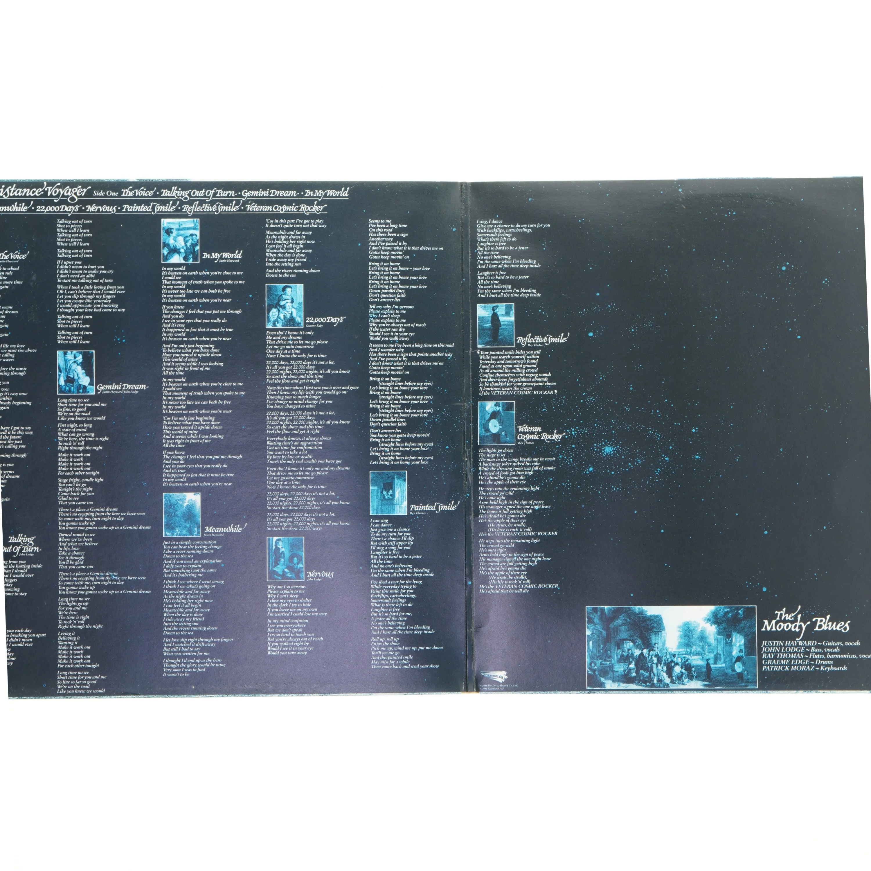 LP vinyl af The Moody Blues fra The Moody Blues