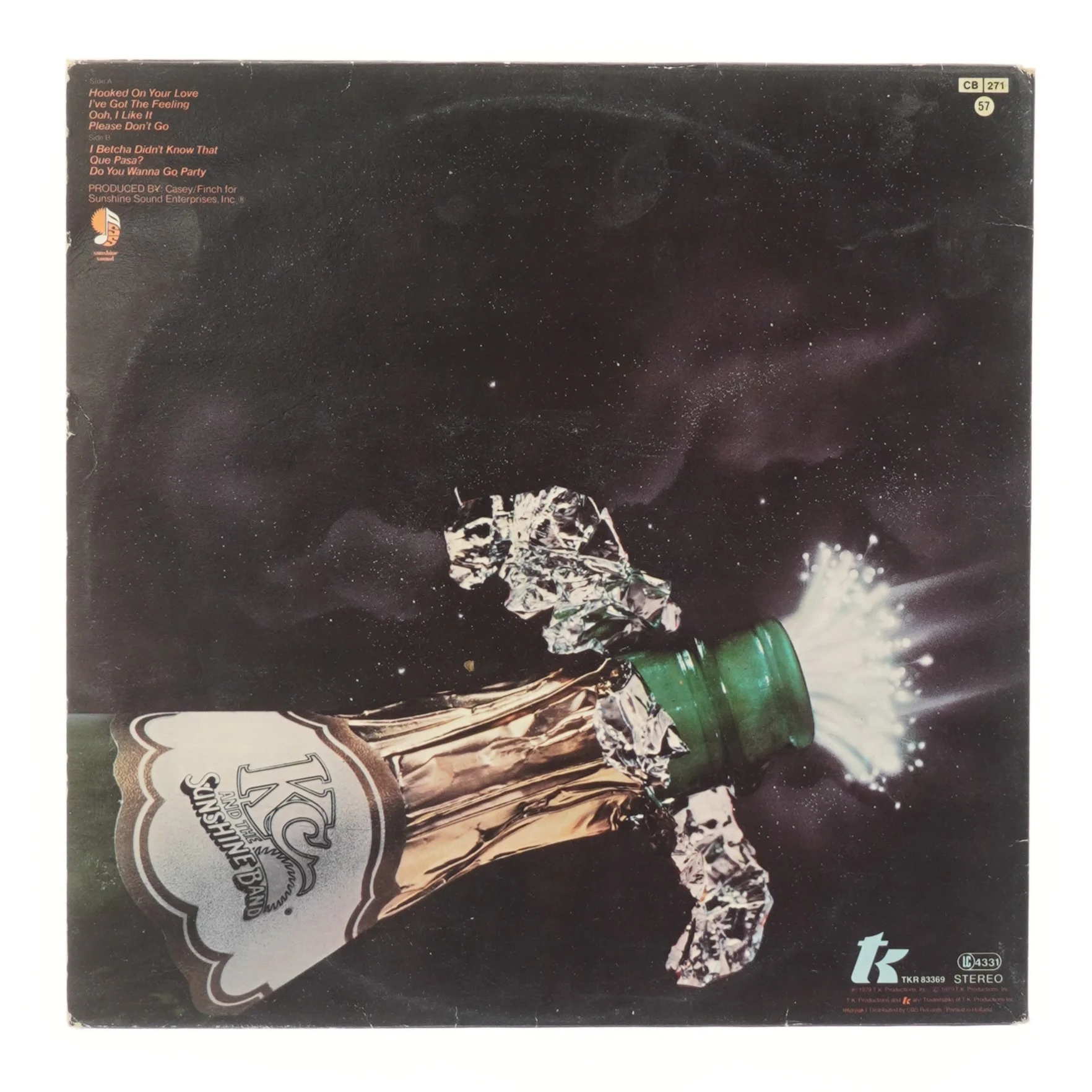 KC and the Sunshine Band vinyl fra KC and the Sunshine Band