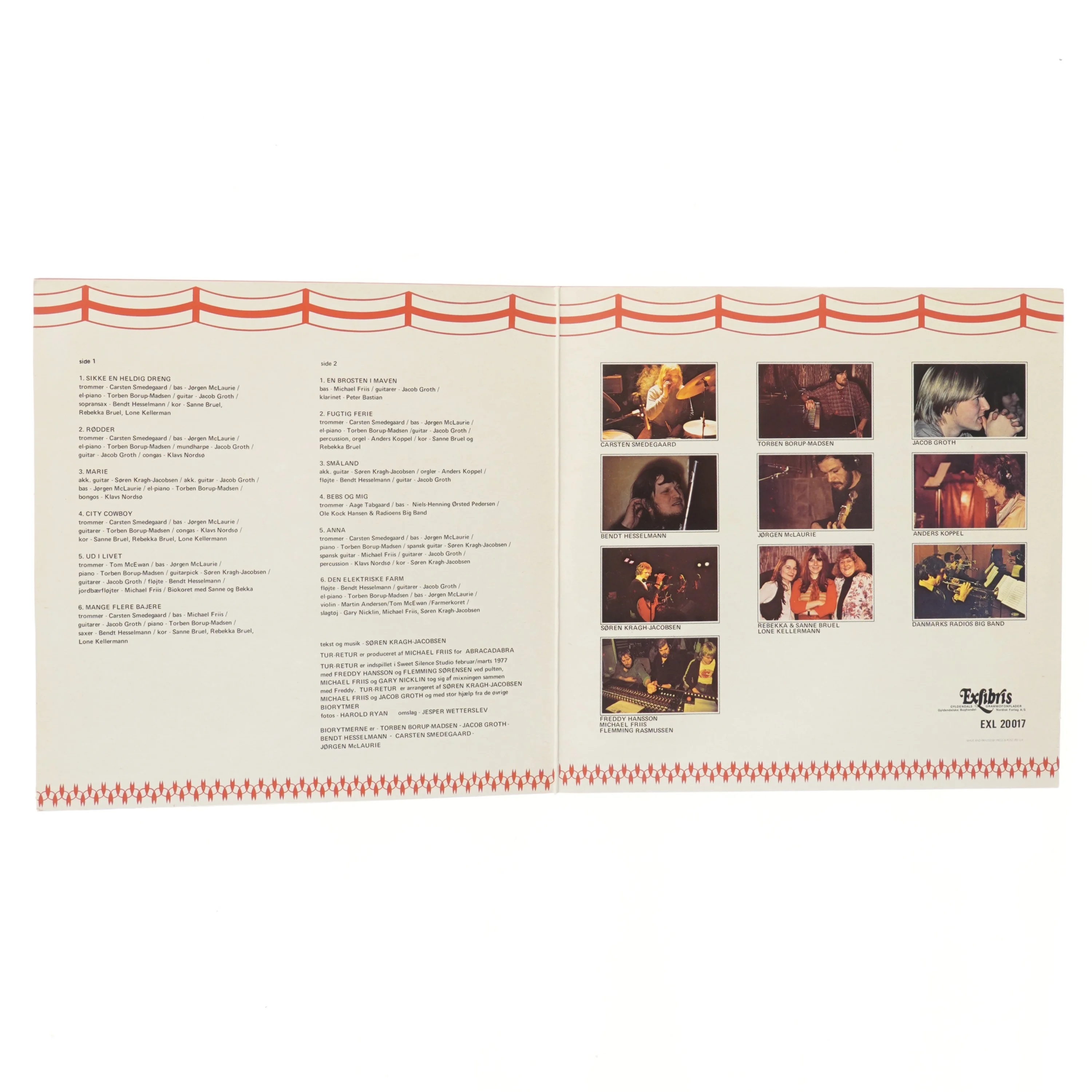 Tur/Retur LP af Søren Kragh-Jacobsen