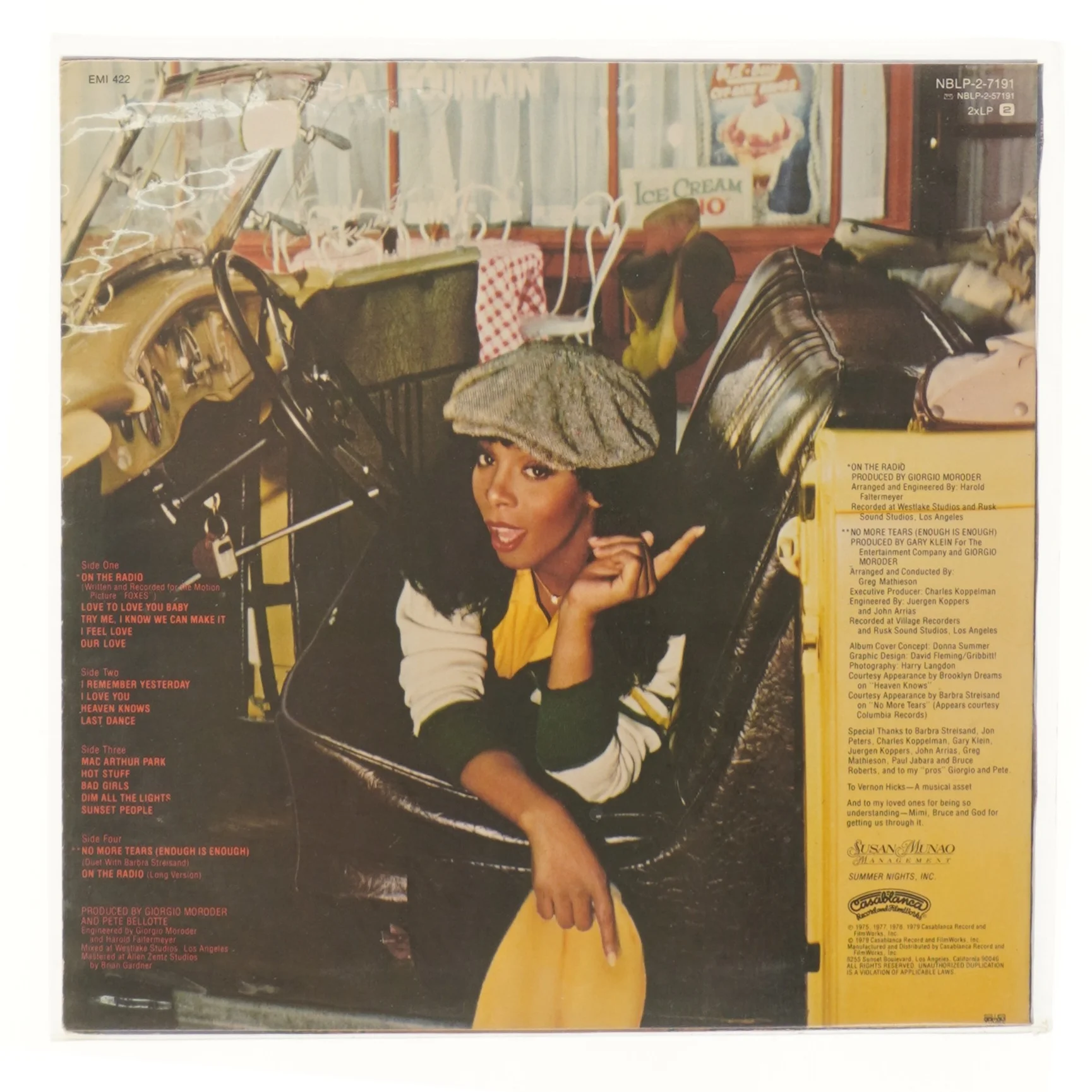 Donna Summer LP - Greatest Hits On the Radio Volumes I & II