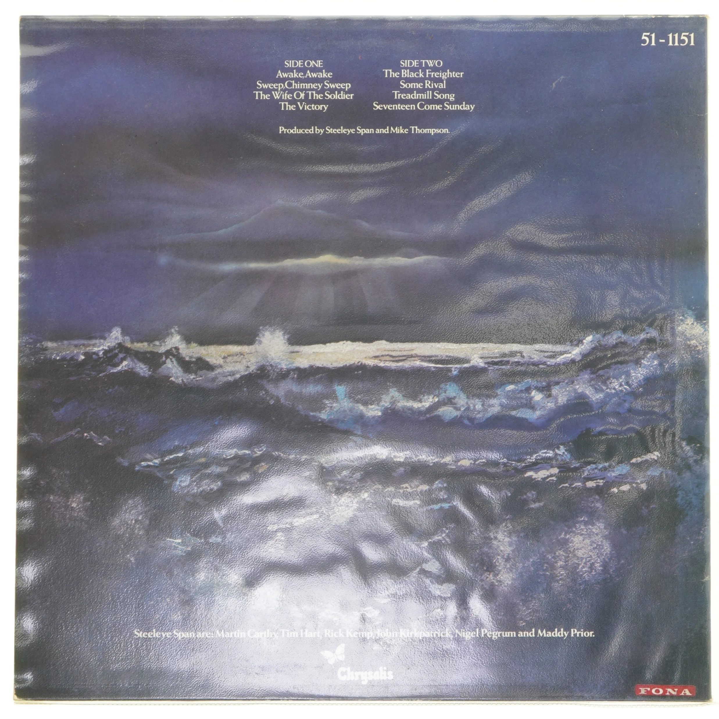 Steel Eye Span LP - Storm Force Ten