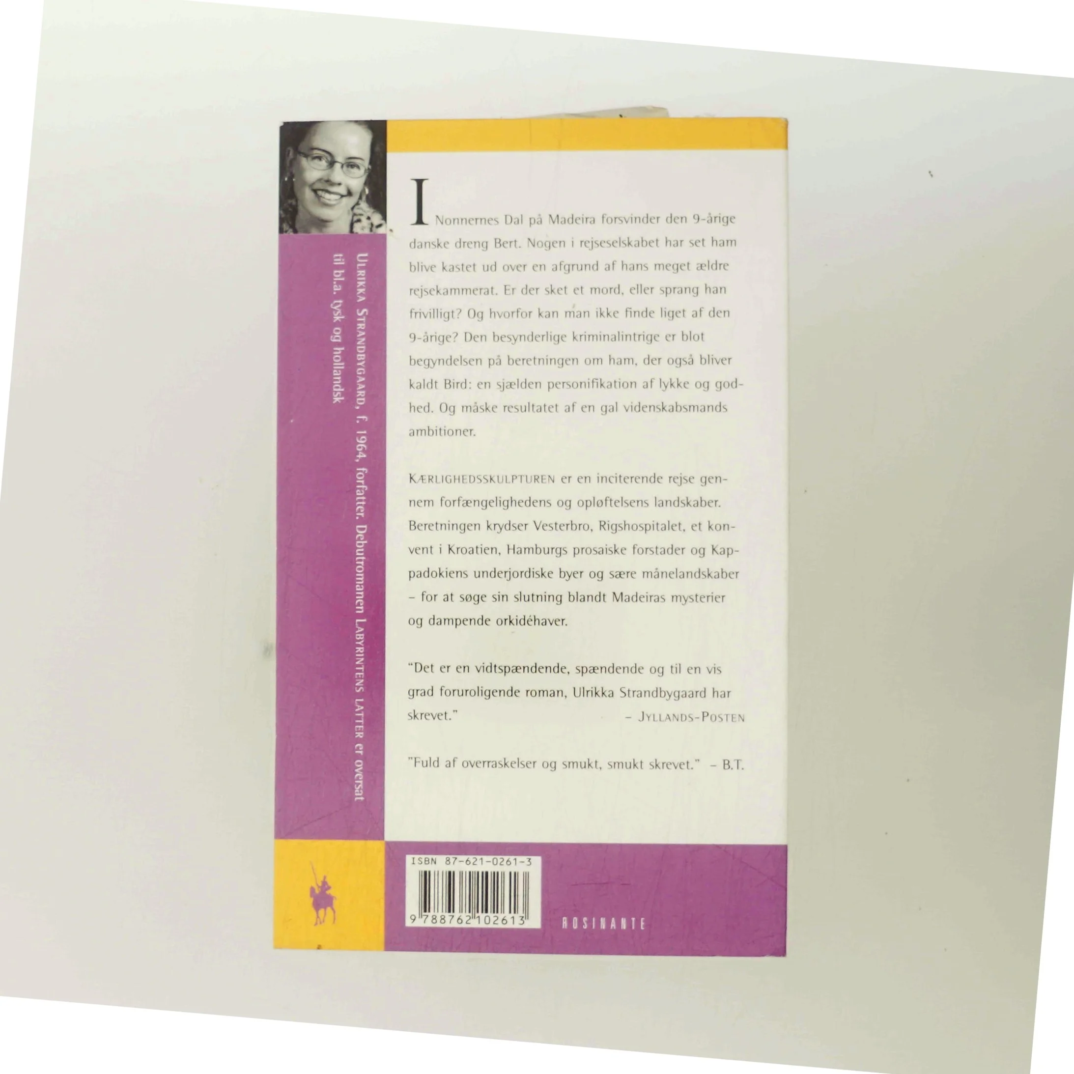 Kærlighedsskulpturen : roman af Ulrikka Strandbygaard (Bog)