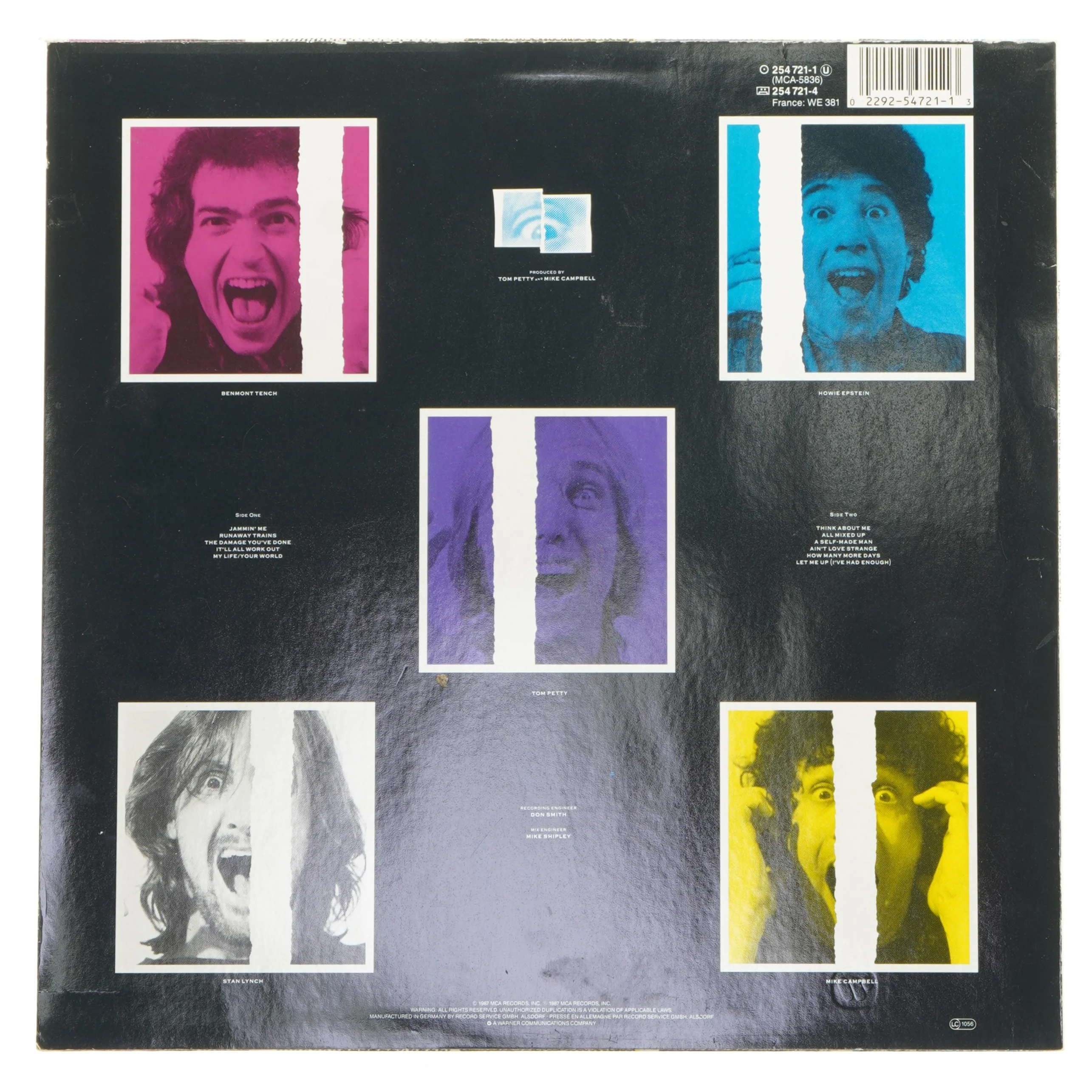 Tom Petty & The Heartbreakers, Let Me Up (I've Had Enough) LP