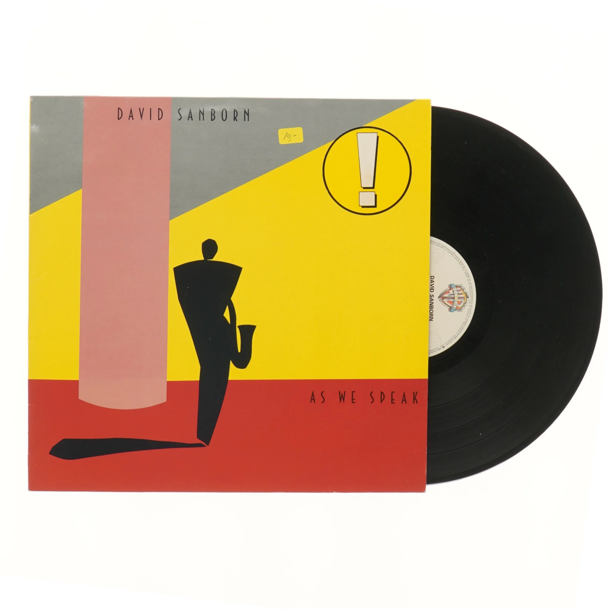 David Sanborn - As We Speak LP fra Warner Bros