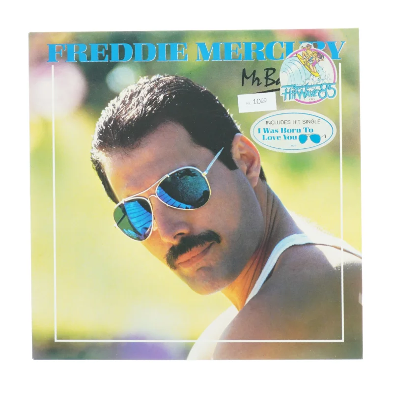 Freddie Mercury Vinylplade fra CBS (str. 31 x 31 cm)