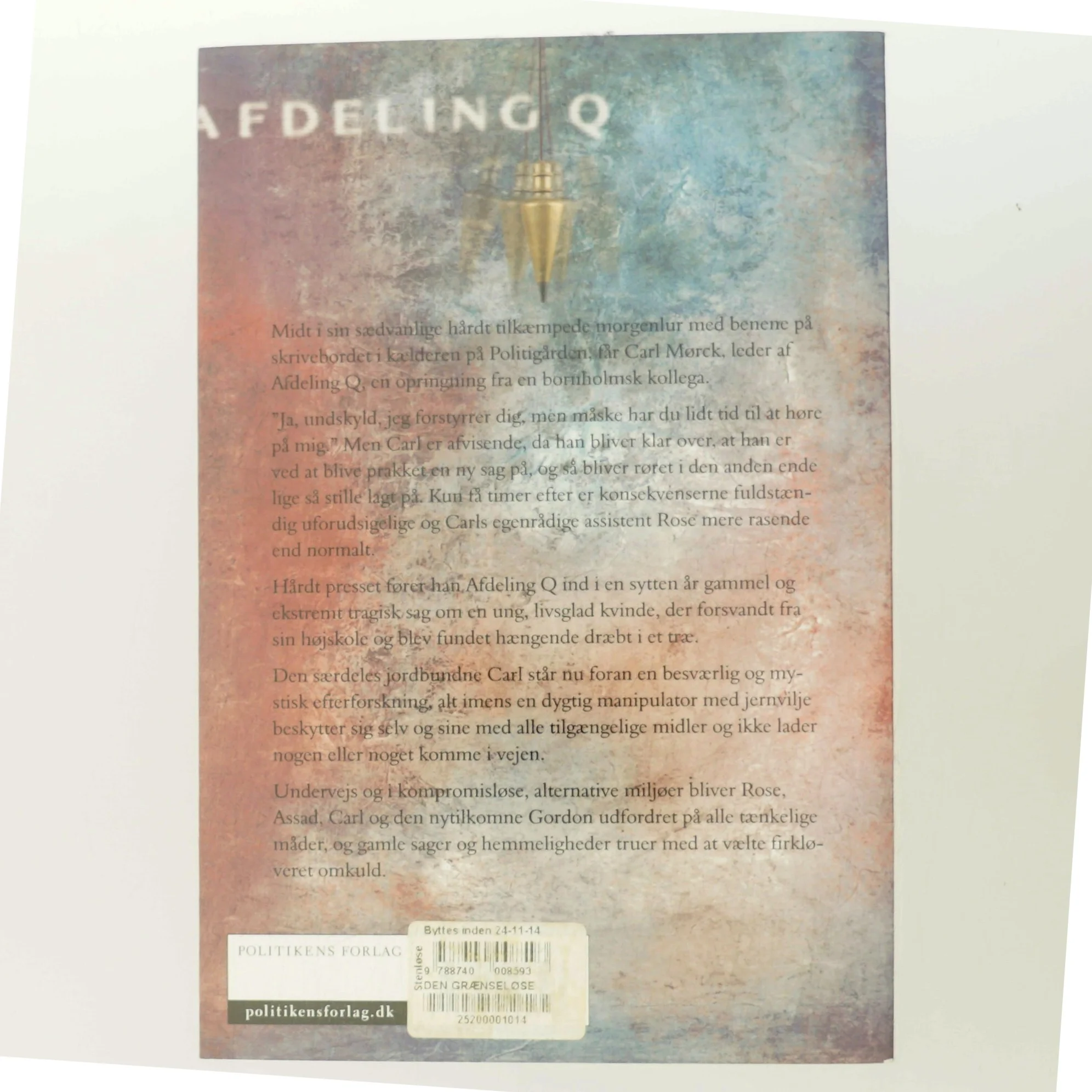 Den grænseløse : krimithriller af Jussi Adler-Olsen (Bog)