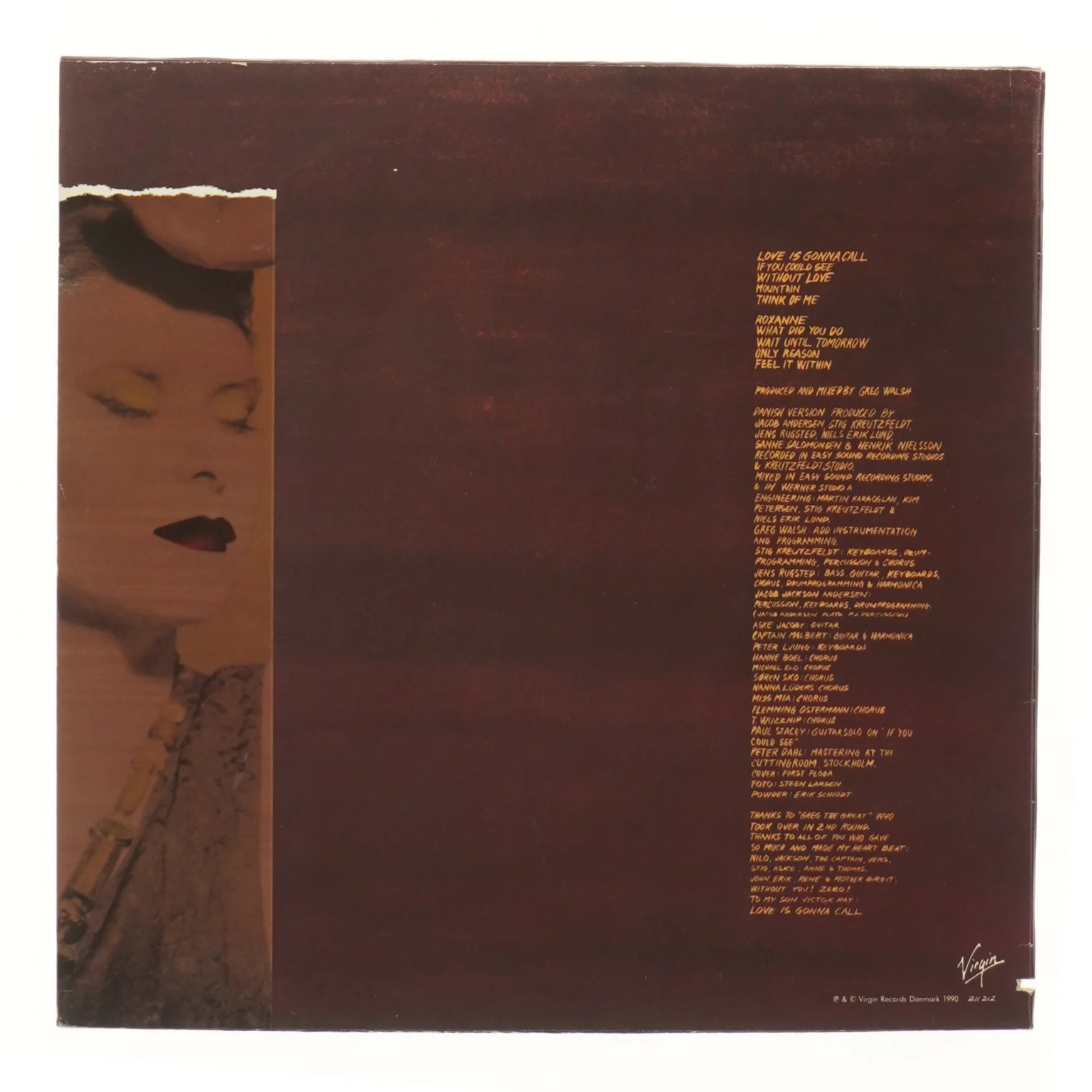 Sanne - Love Is Gonna Call LP