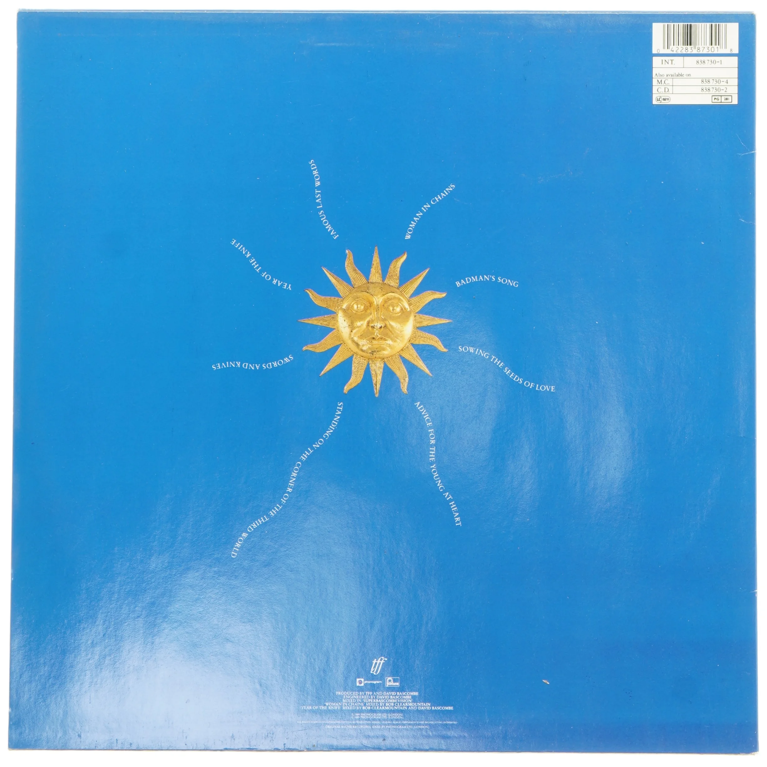 Tears for Fears - The Seeds of Love LP