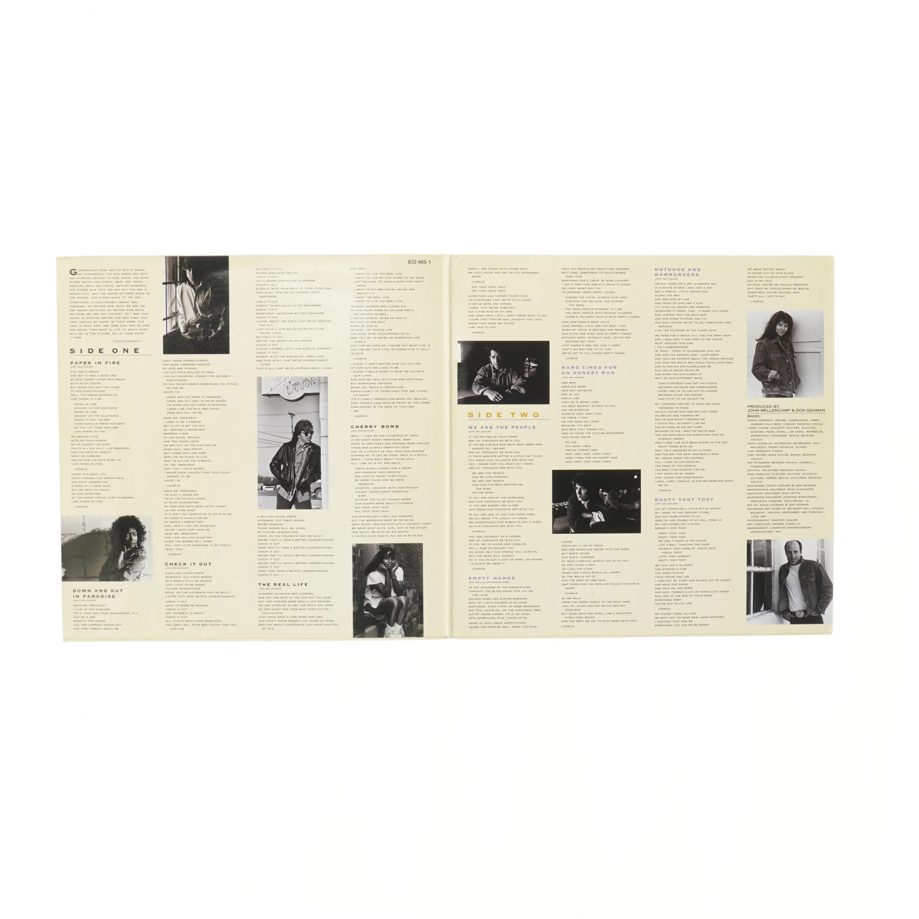 John Mellencamp - The Lonesome Jubilee LP fra Merkus