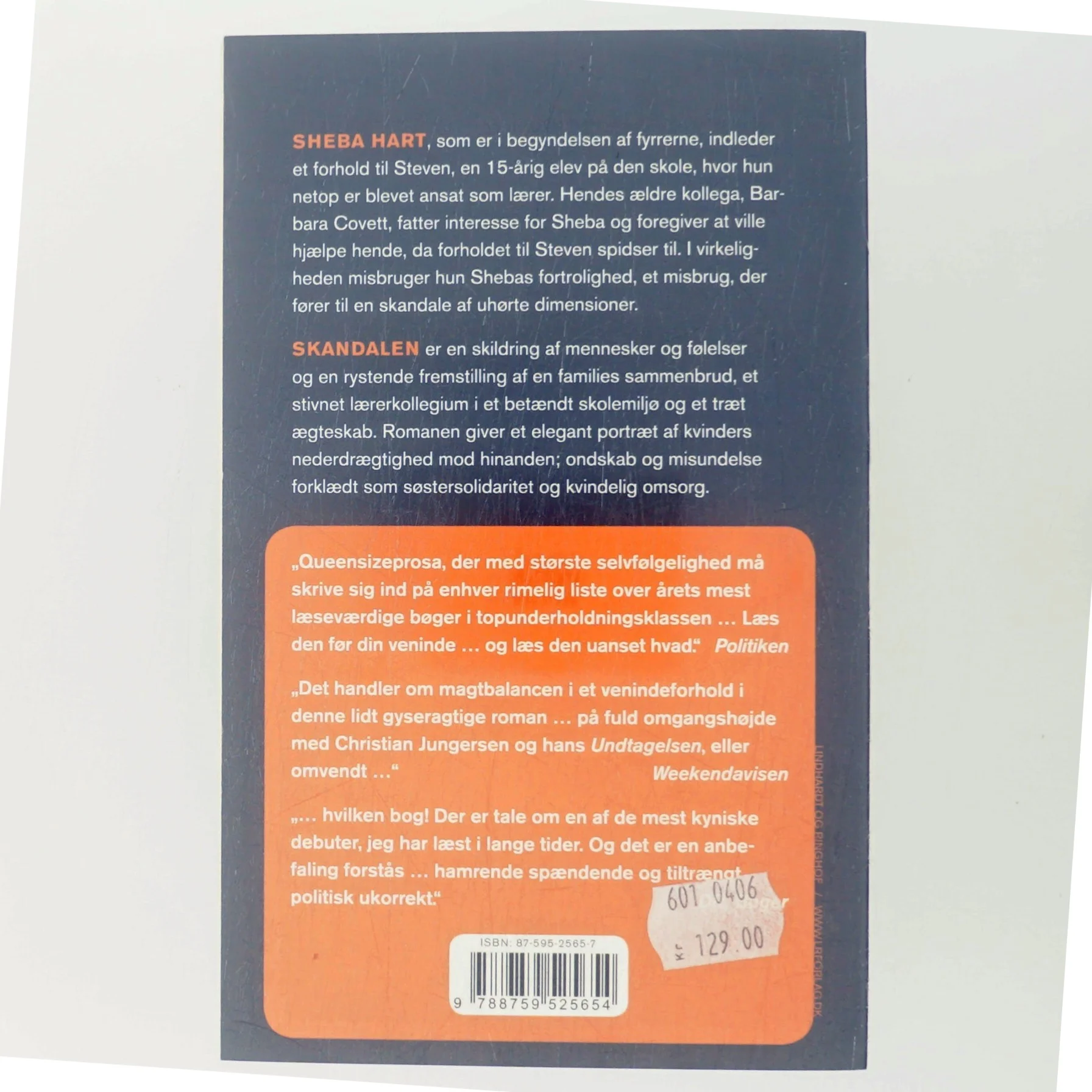 Skandalen af Zoe Heller (Bog)