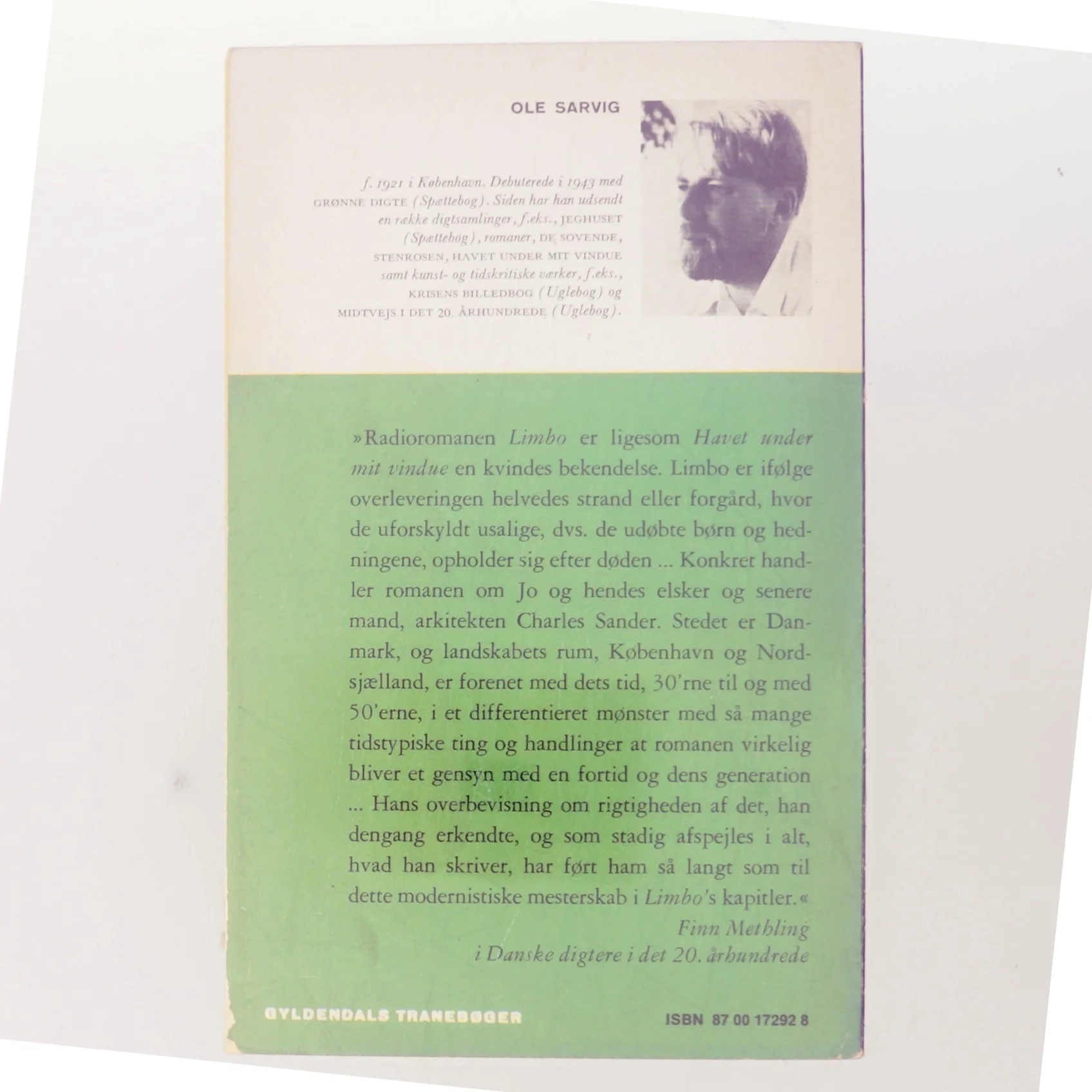 Limbo af Ole Sarvig (Bog)