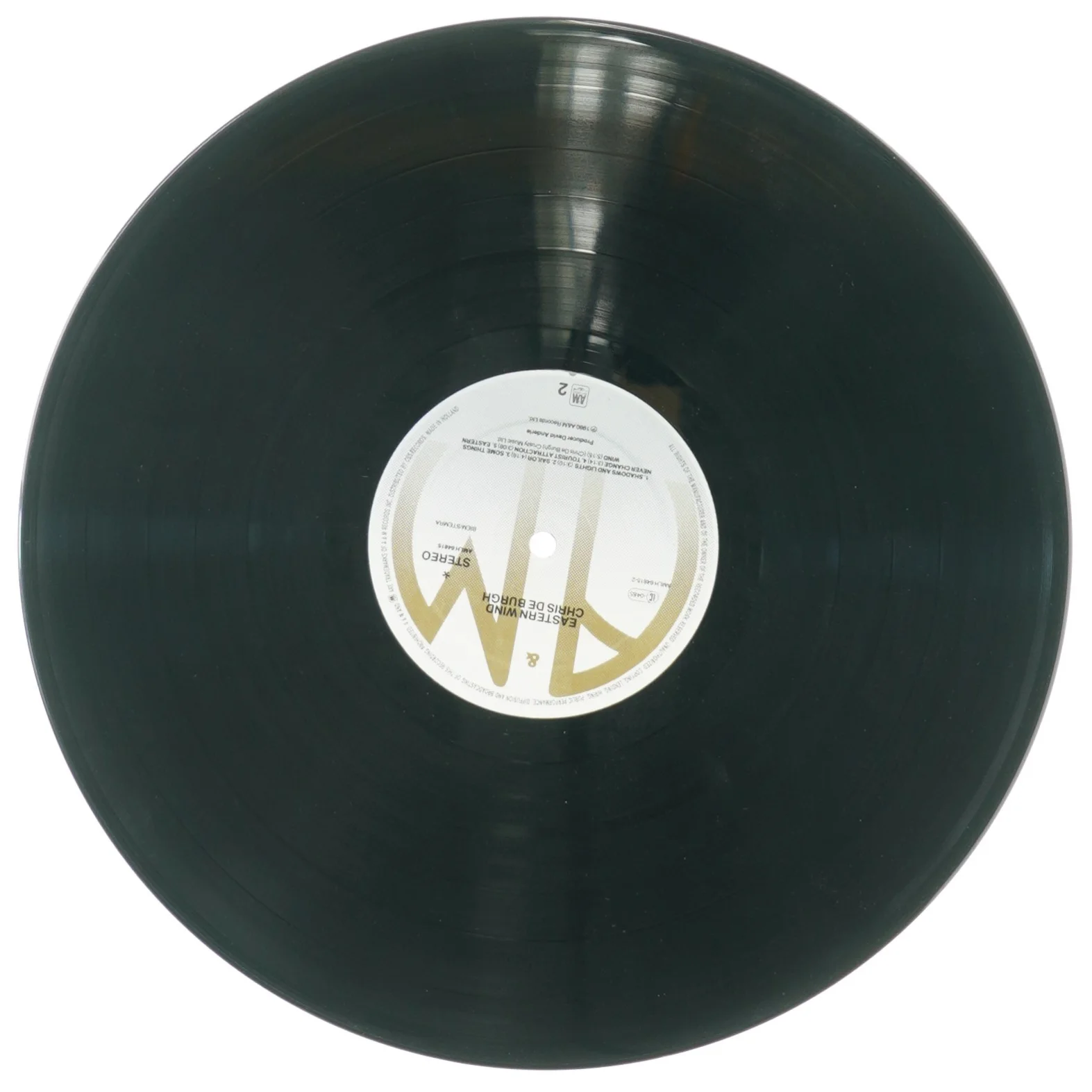 Chris de Burgh, Eastern wind fra A Og M (str. 30 cm)