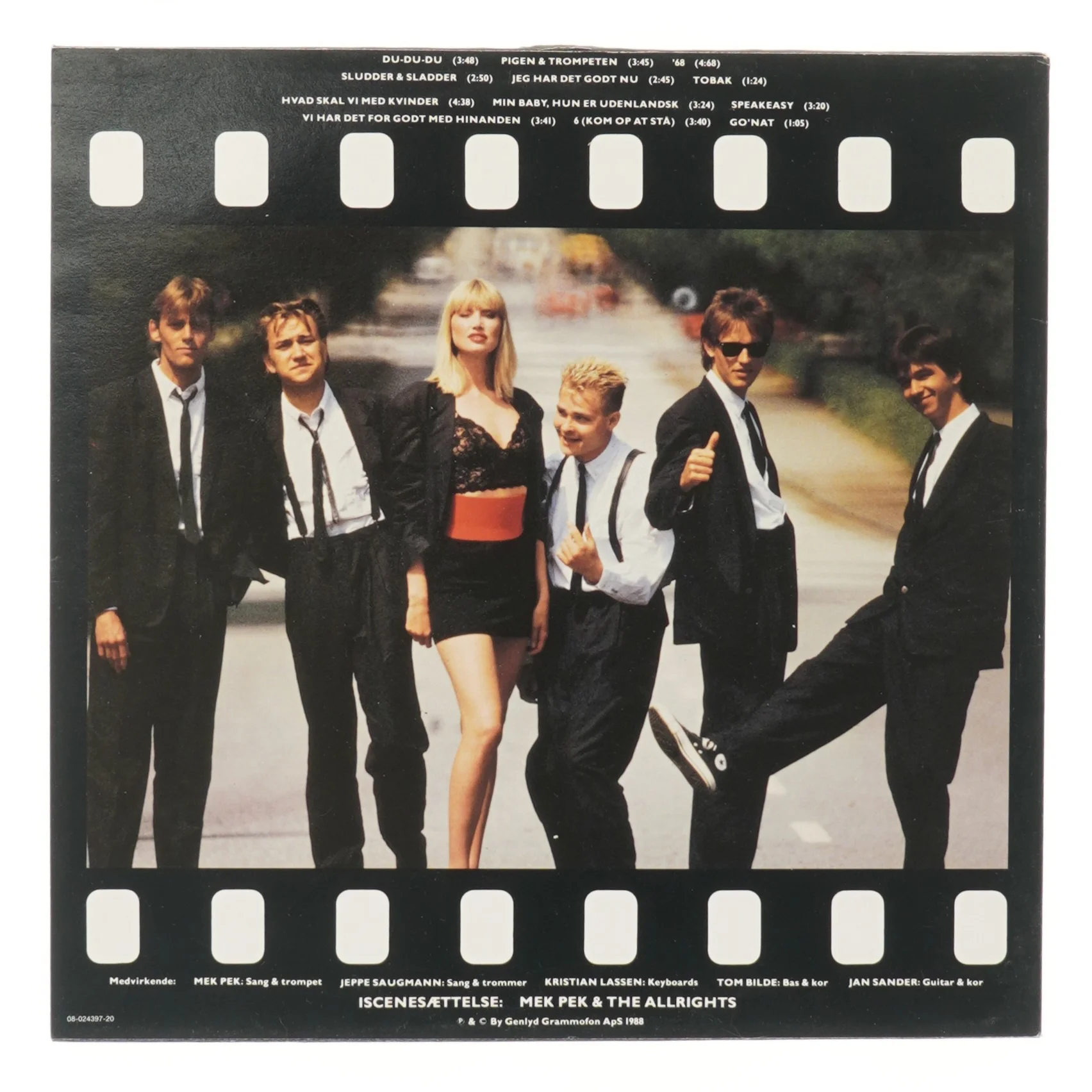 Mek Pek & The Allrights - Pigen & Trompeten LP