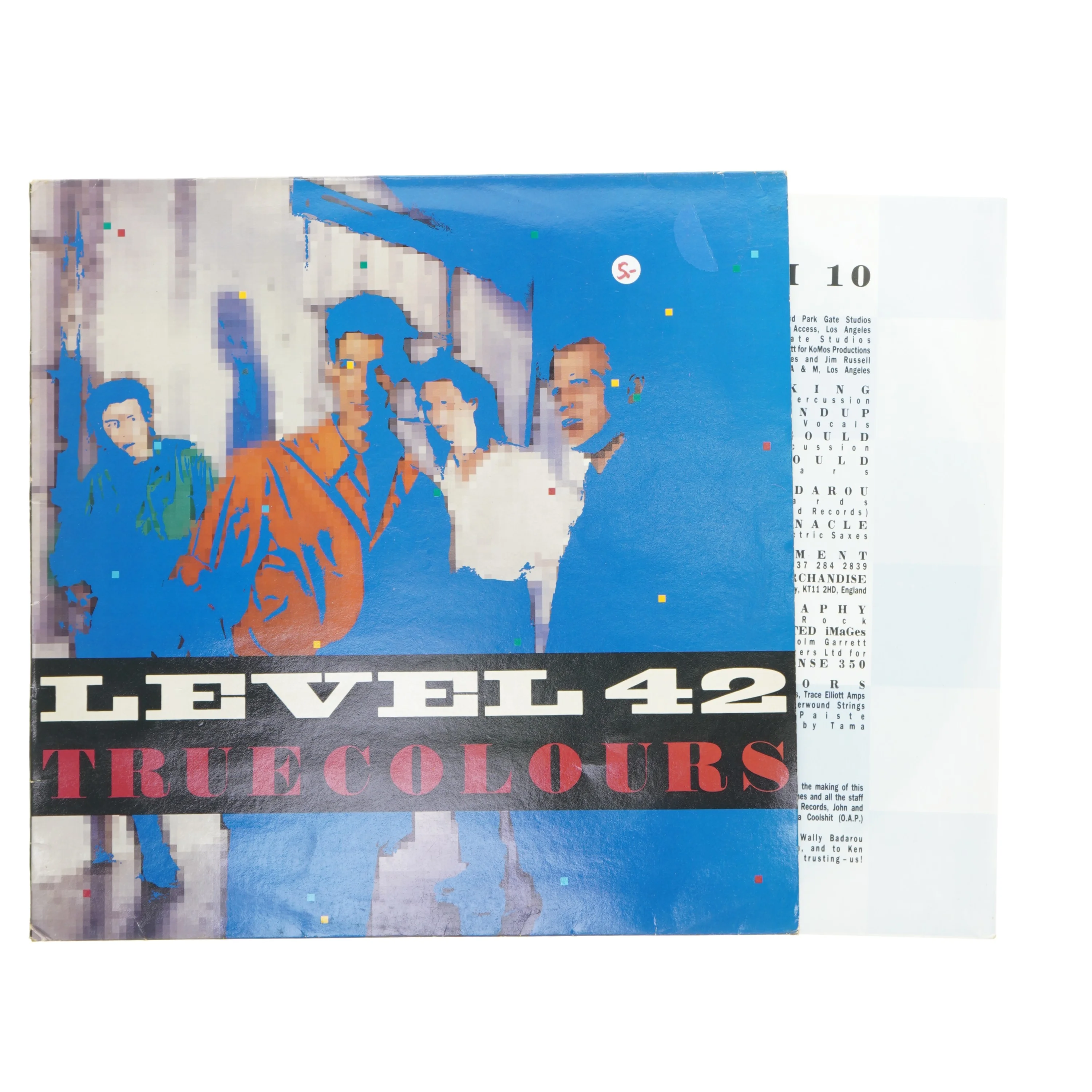 Level 42 True Colours LP