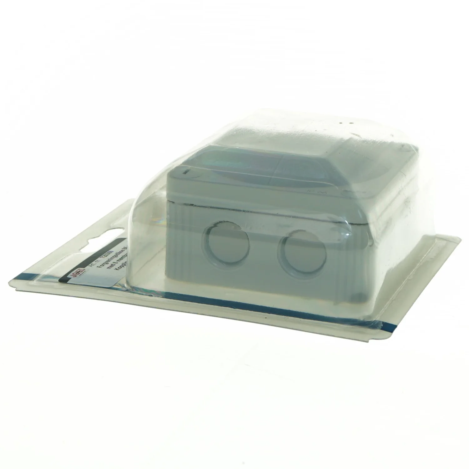 Forbindelsesboks (str. 8 og en halv x 8 og en halv cm)