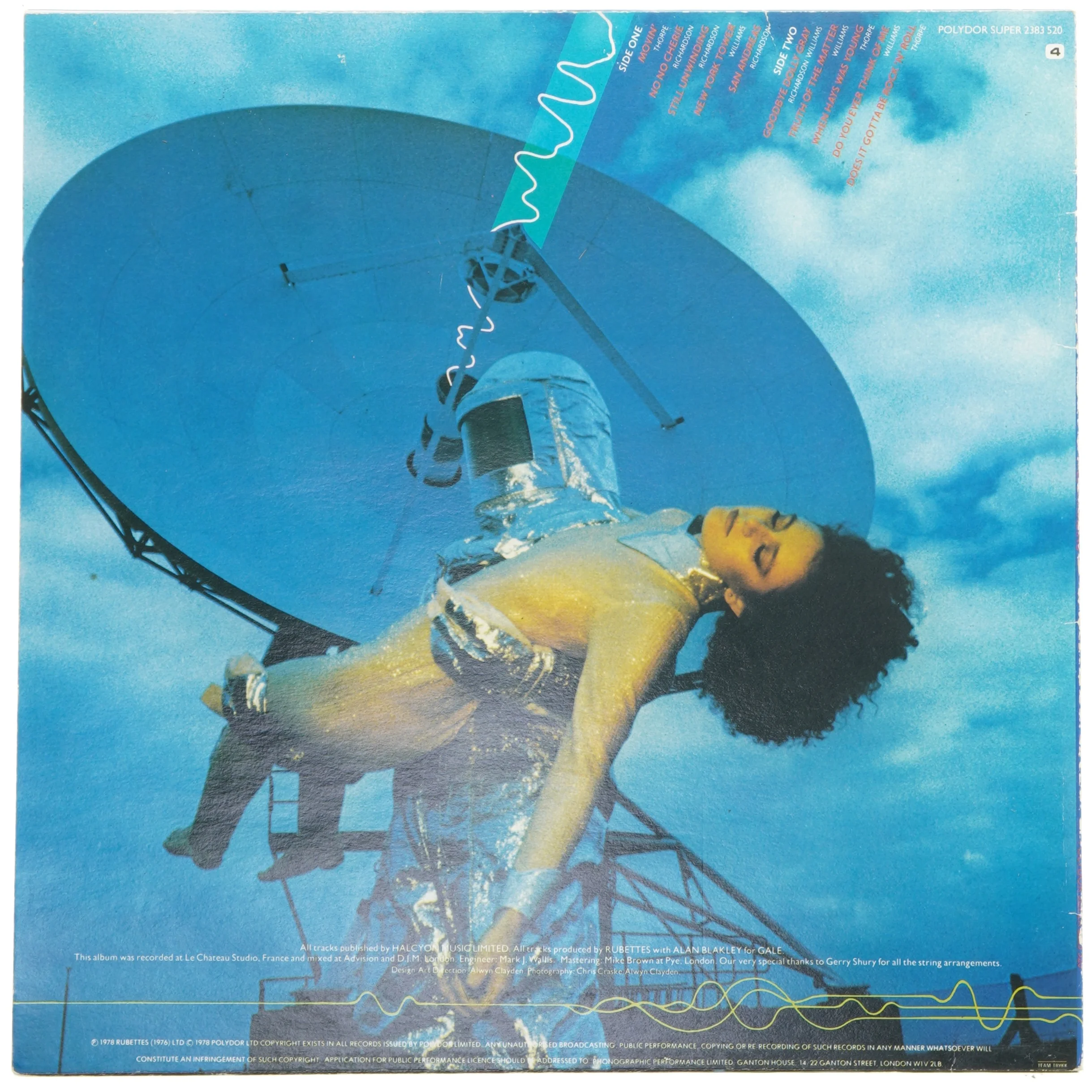 Vinylplade: Still Unwinding af The Rubettes fra Polydor