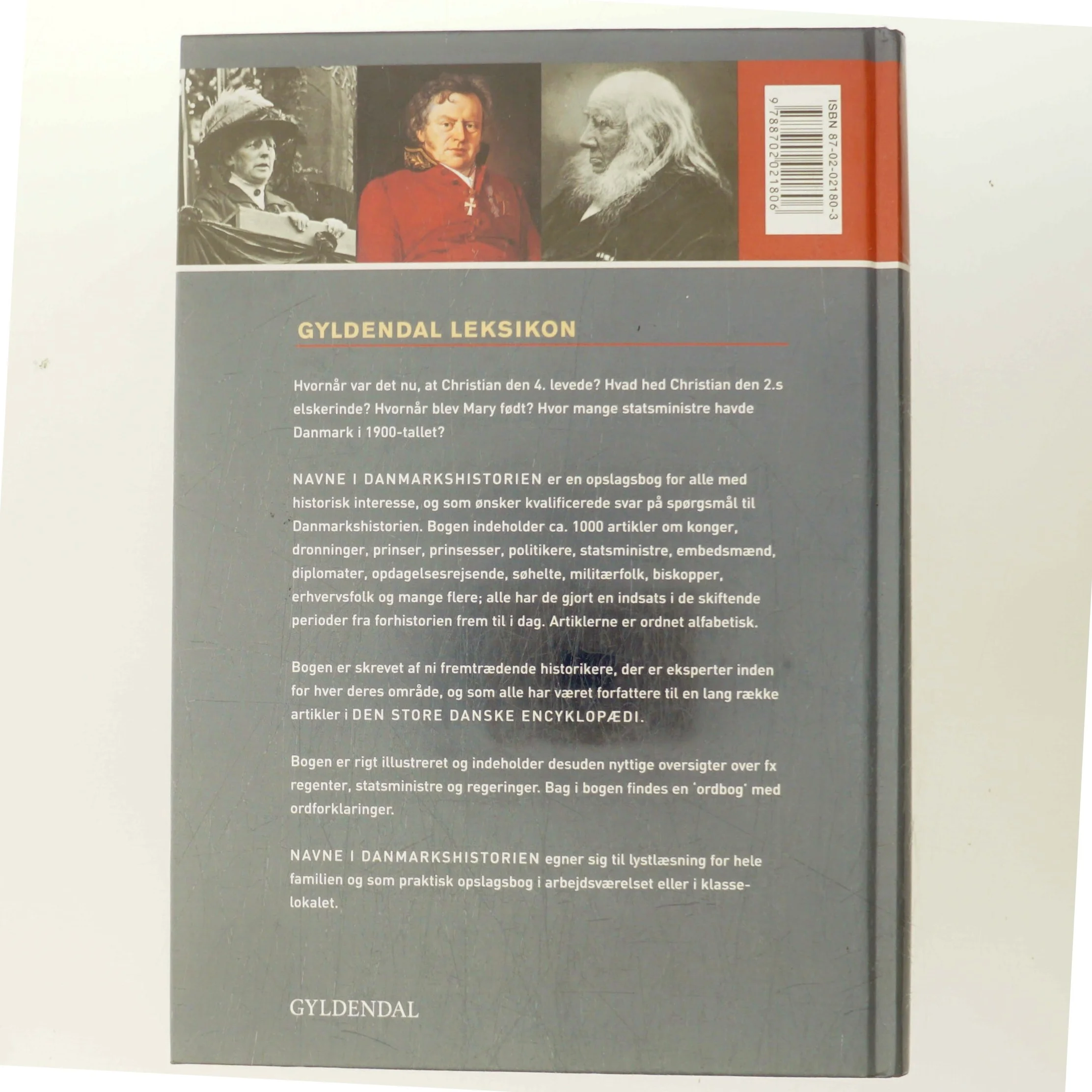 Navne i Danmarkshistorien af Lars Bisgaard (f. 1958) (Bog)