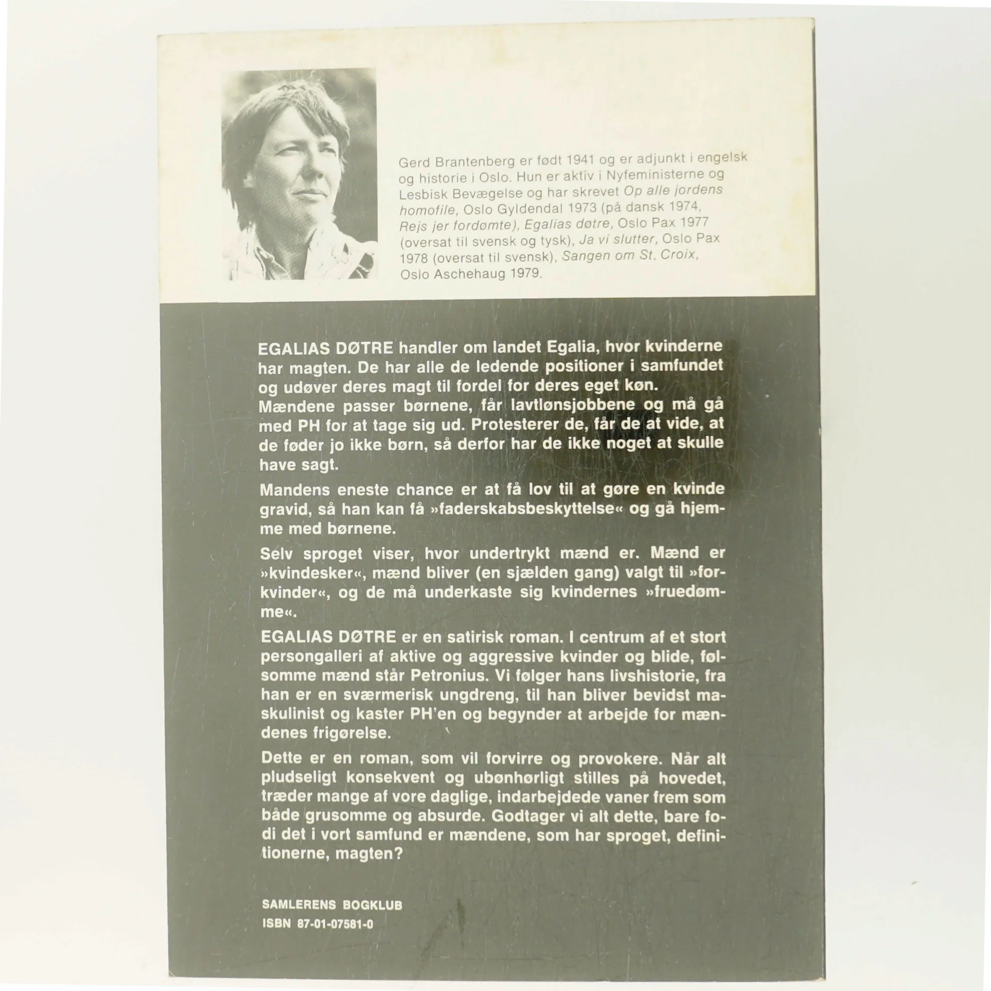 Gerd Brantenberg - Egalias døtre fra Samlerens Bogklub af Gerd Brantenberg (Bog)